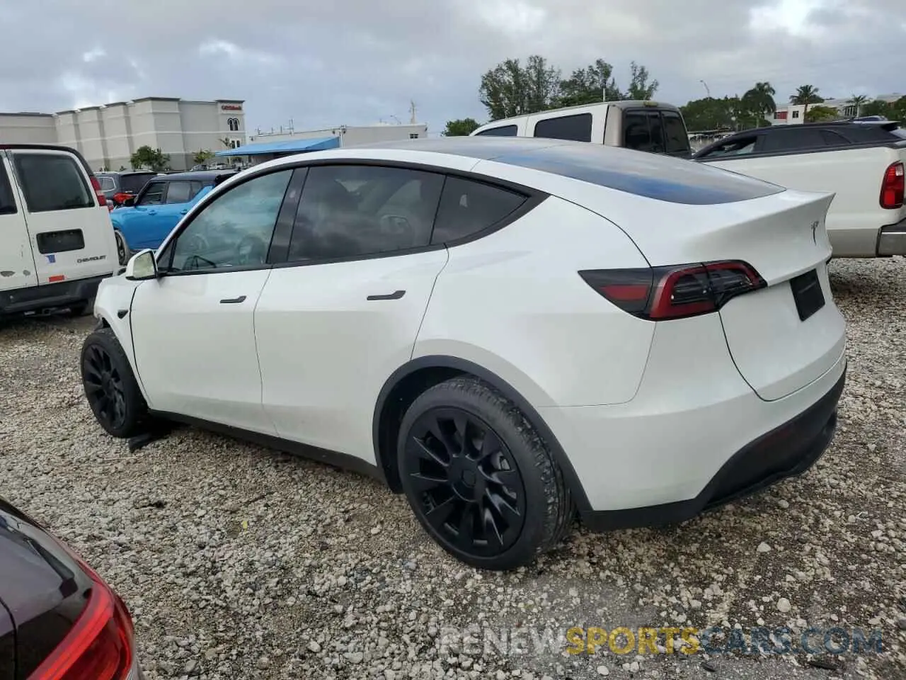 2 Фотография поврежденного автомобиля 7SAYGDEE3PA178314 TESLA MODEL Y 2023