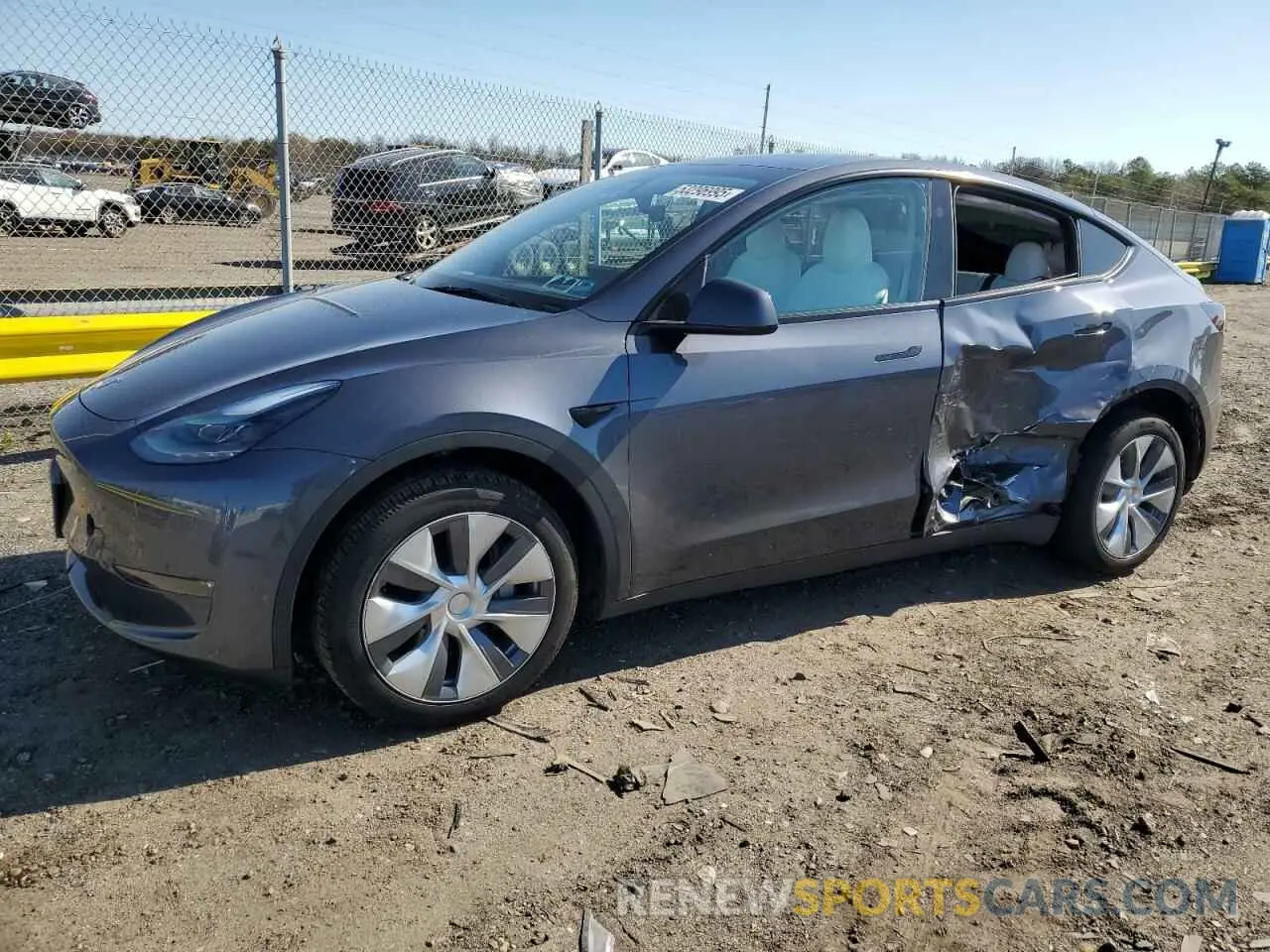 1 Photograph of a damaged car 7SAYGDEE3PA179429 TESLA MODEL Y 2023