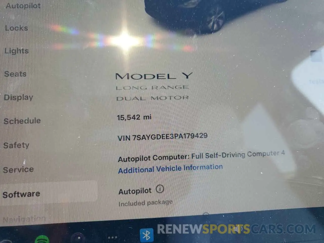 9 Photograph of a damaged car 7SAYGDEE3PA179429 TESLA MODEL Y 2023