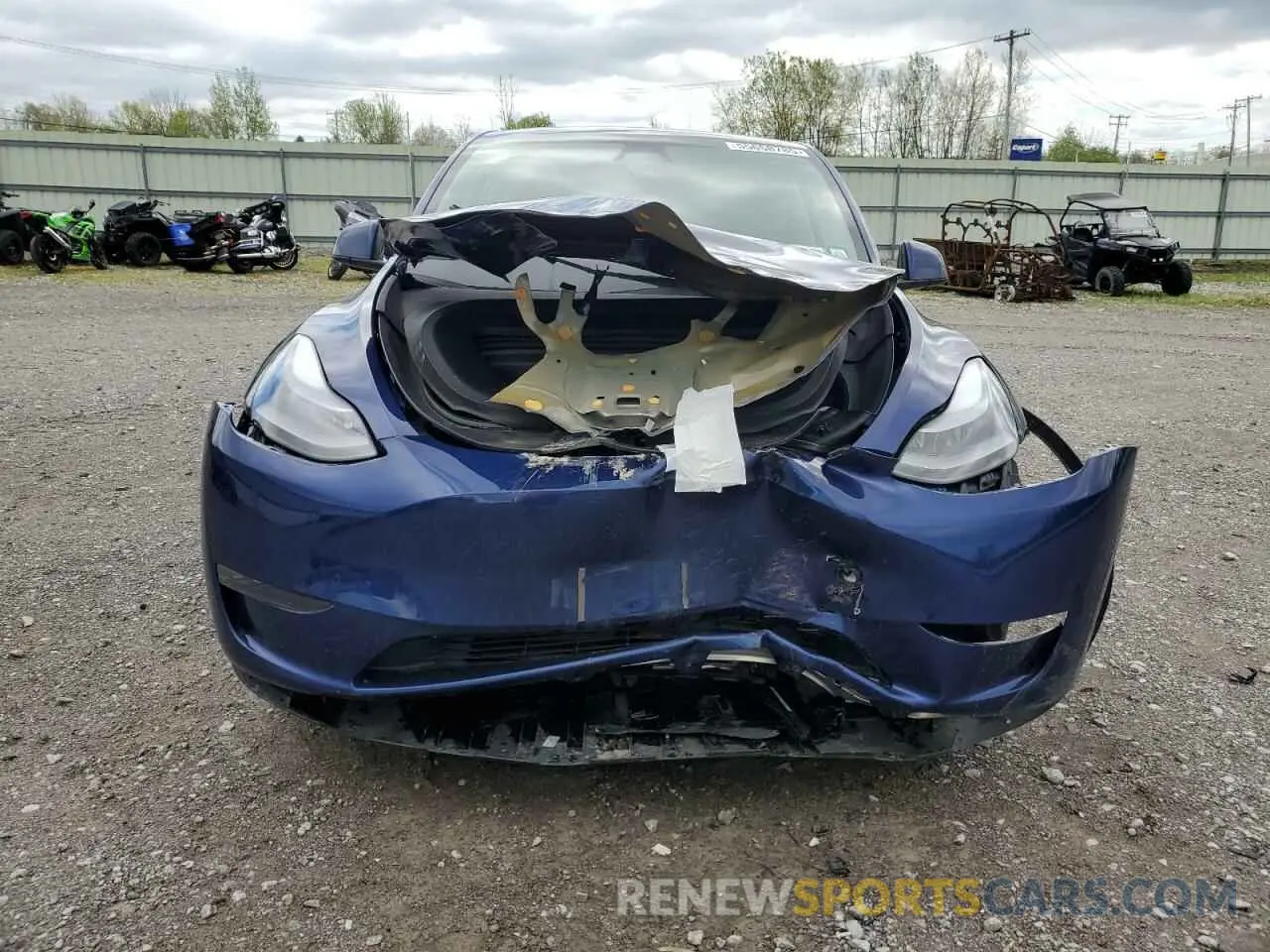 5 Фотография поврежденного автомобиля 7SAYGDEE3PA198305 TESLA MODEL Y 2023