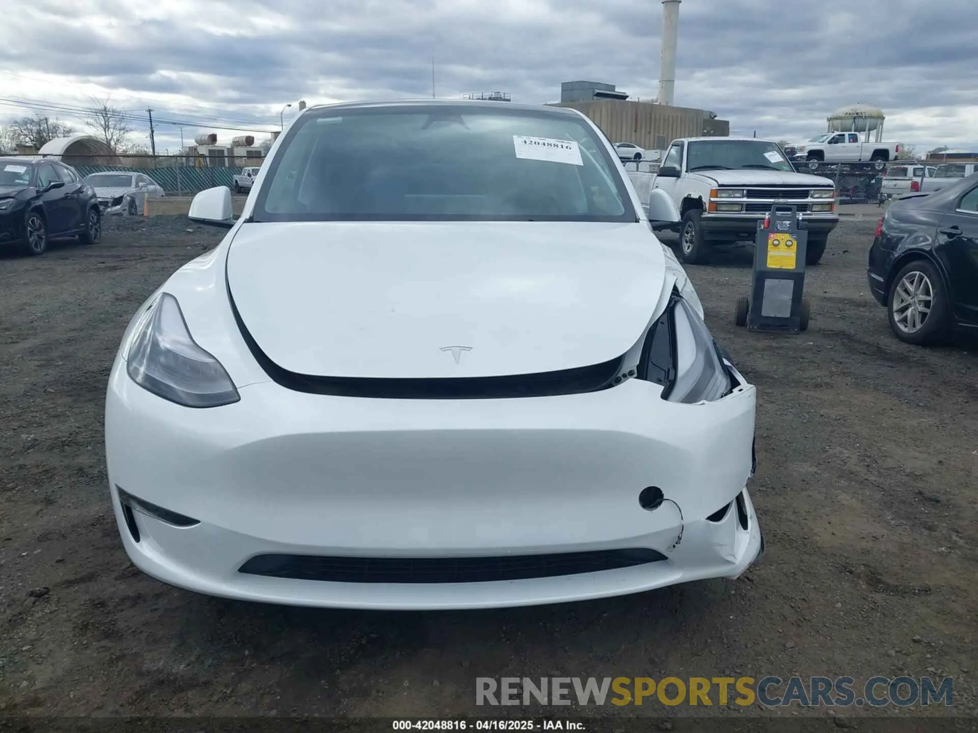 8 Фотография поврежденного автомобиля 7SAYGDEE3PA201719 TESLA MODEL Y 2023