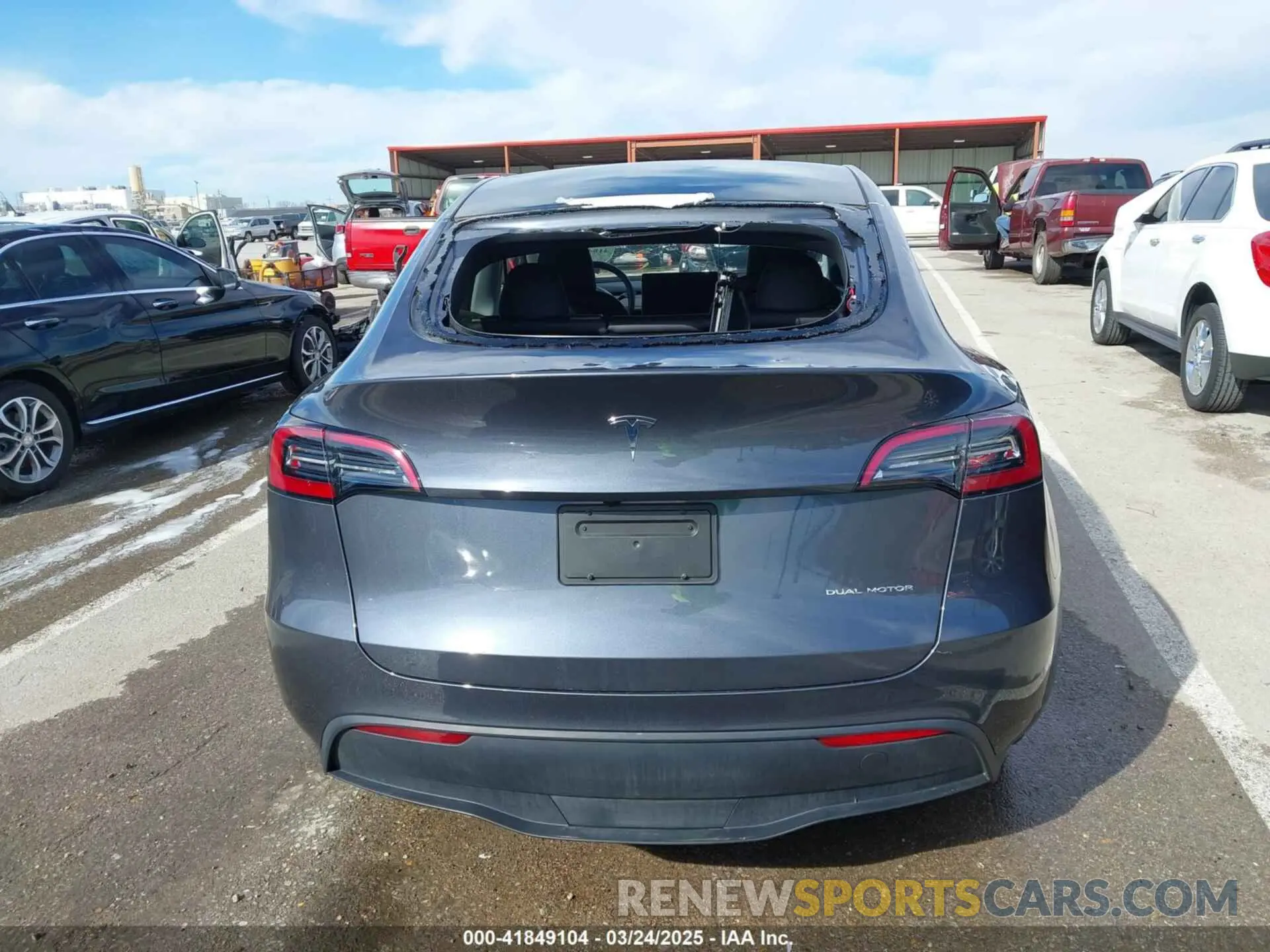 16 Фотография поврежденного автомобиля 7SAYGDEE3PA204992 TESLA MODEL Y 2023
