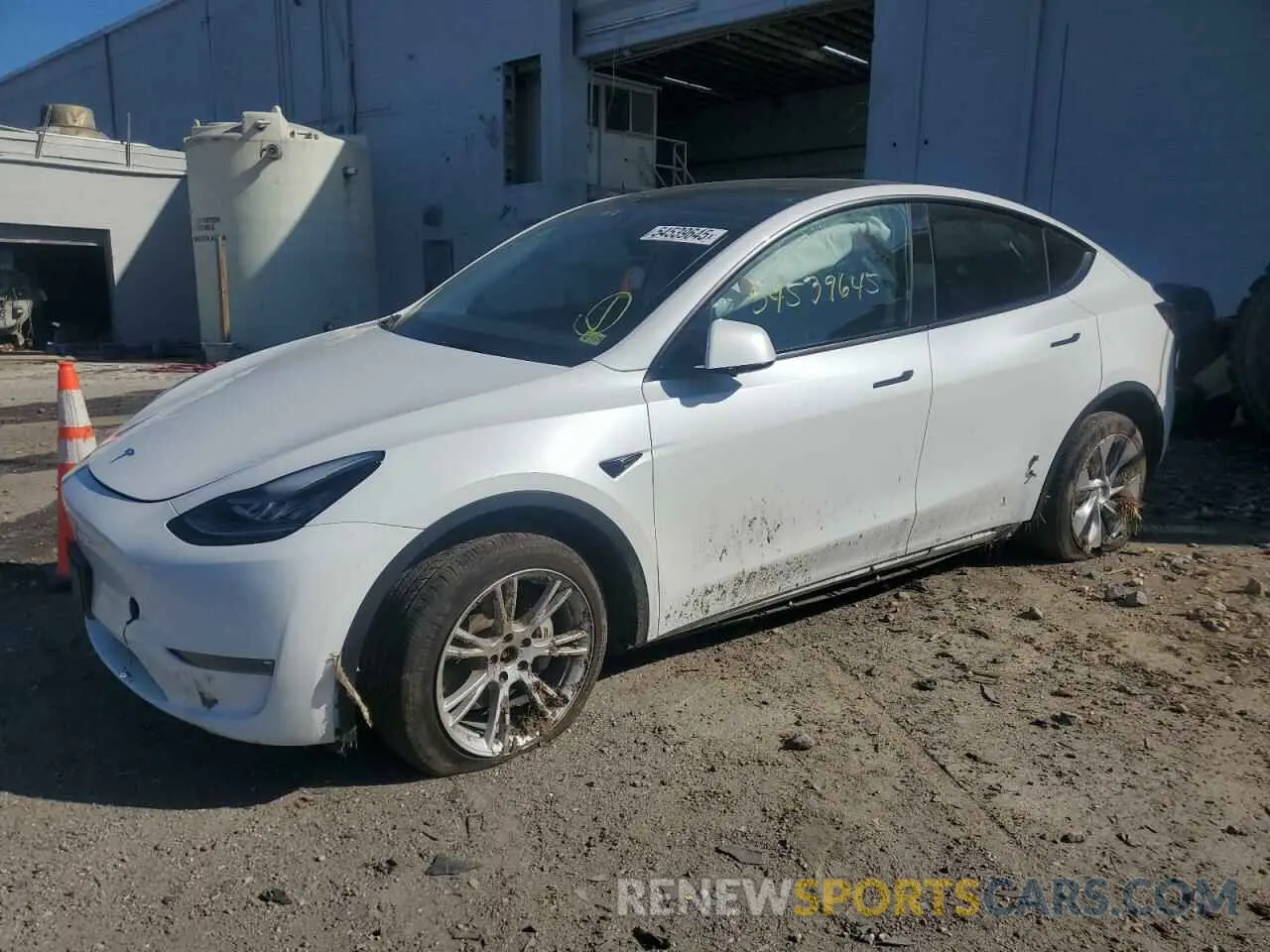 1 Photograph of a damaged car 7SAYGDEE3PF614078 TESLA MODEL Y 2023