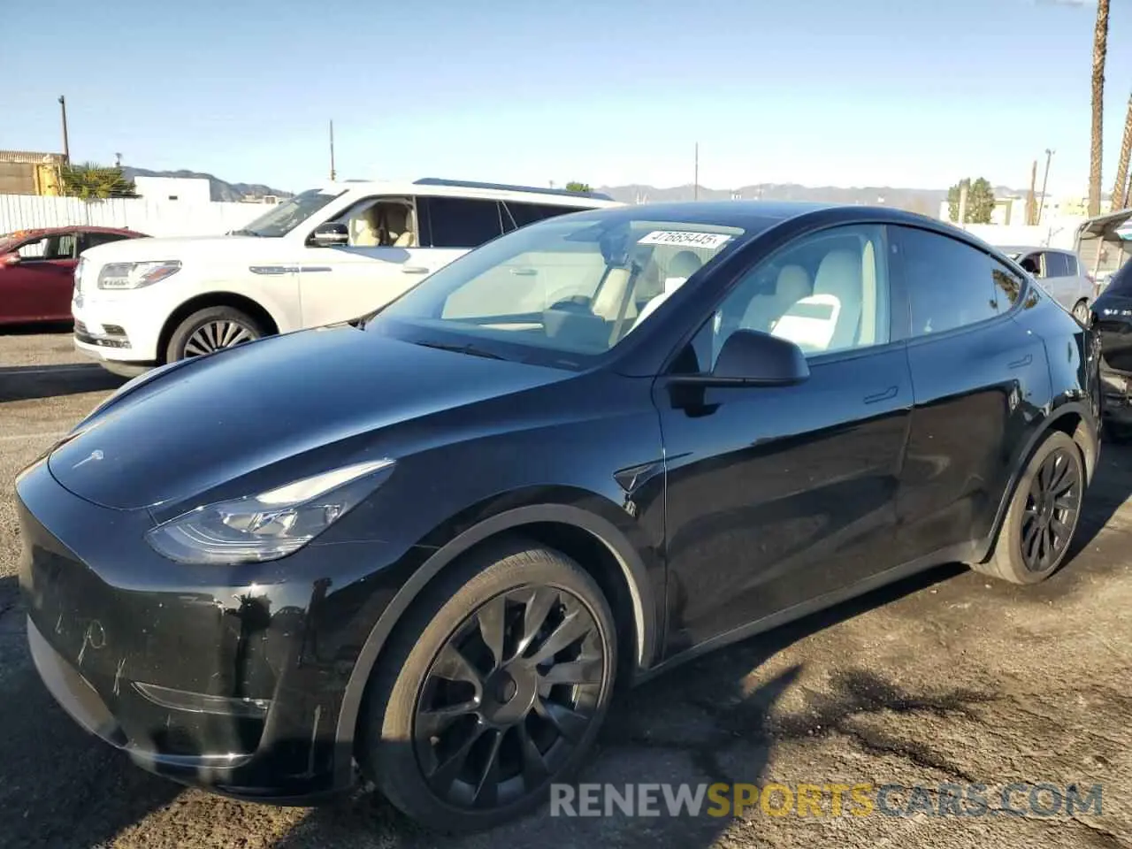 1 Фотография поврежденного автомобиля 7SAYGDEE3PF629955 TESLA MODEL Y 2023