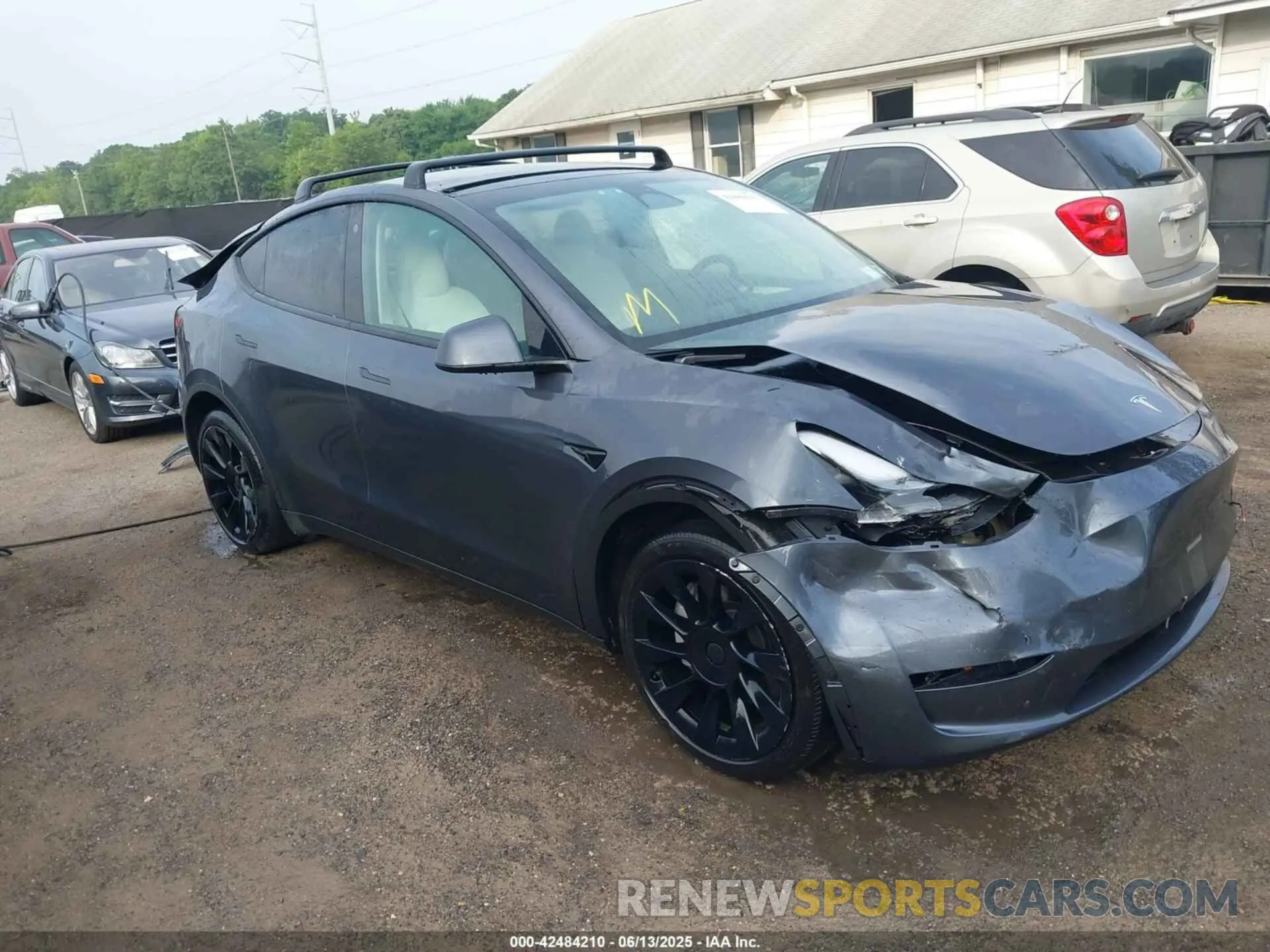1 Фотография поврежденного автомобиля 7SAYGDEE3PF631527 TESLA MODEL Y 2023