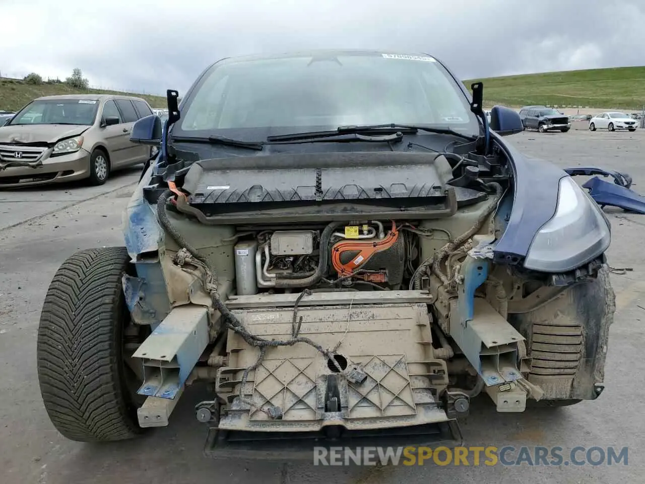 5 Photograph of a damaged car 7SAYGDEE3PF710356 TESLA MODEL Y 2023