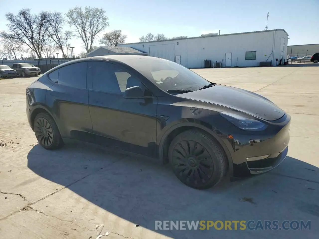 4 Фотография поврежденного автомобиля 7SAYGDEE3PF740778 TESLA MODEL Y 2023