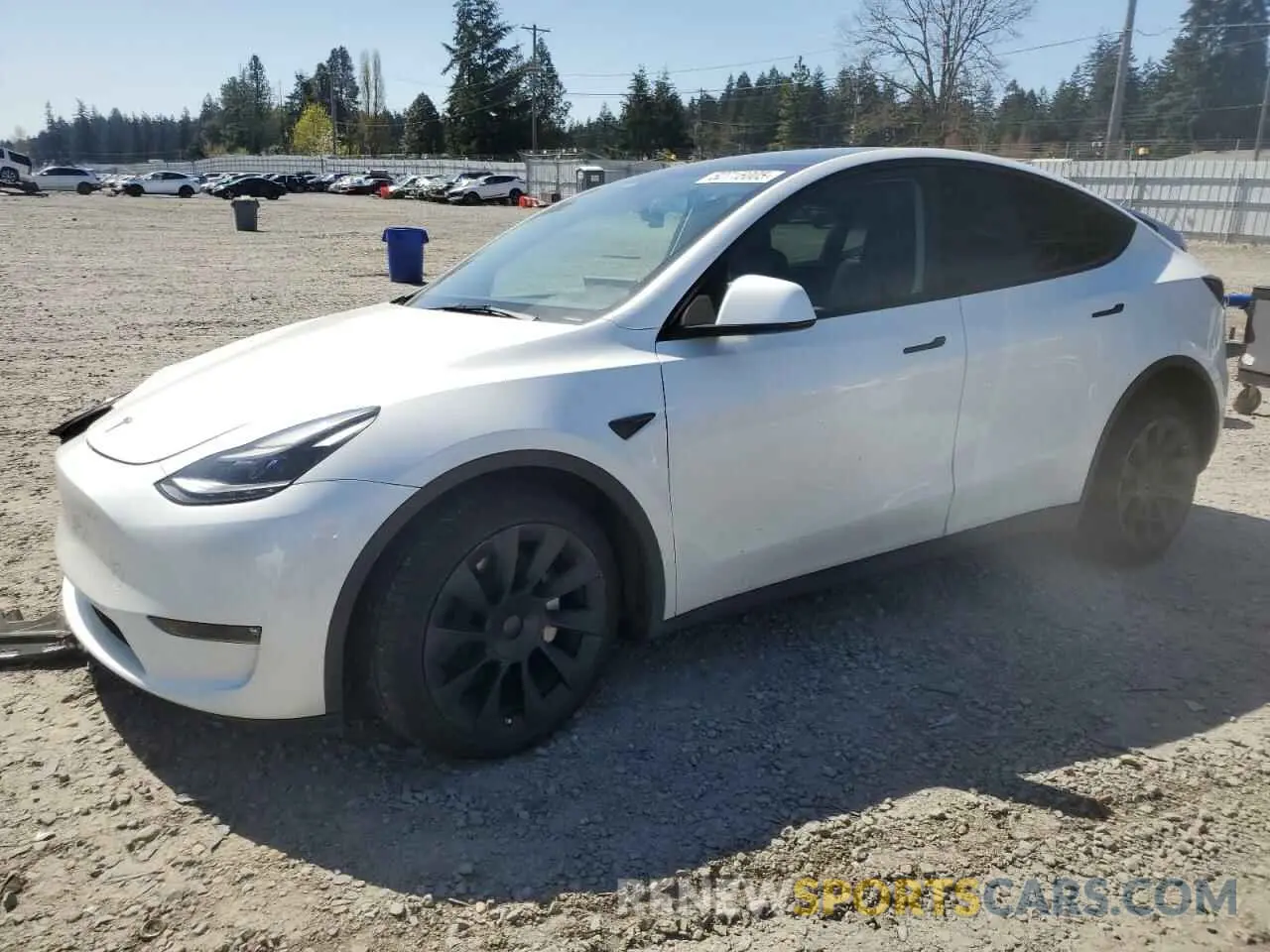 1 Photograph of a damaged car 7SAYGDEE3PF751019 TESLA MODEL Y 2023
