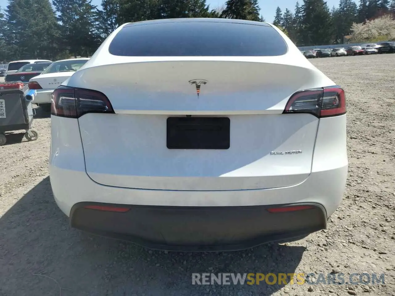 6 Photograph of a damaged car 7SAYGDEE3PF751019 TESLA MODEL Y 2023