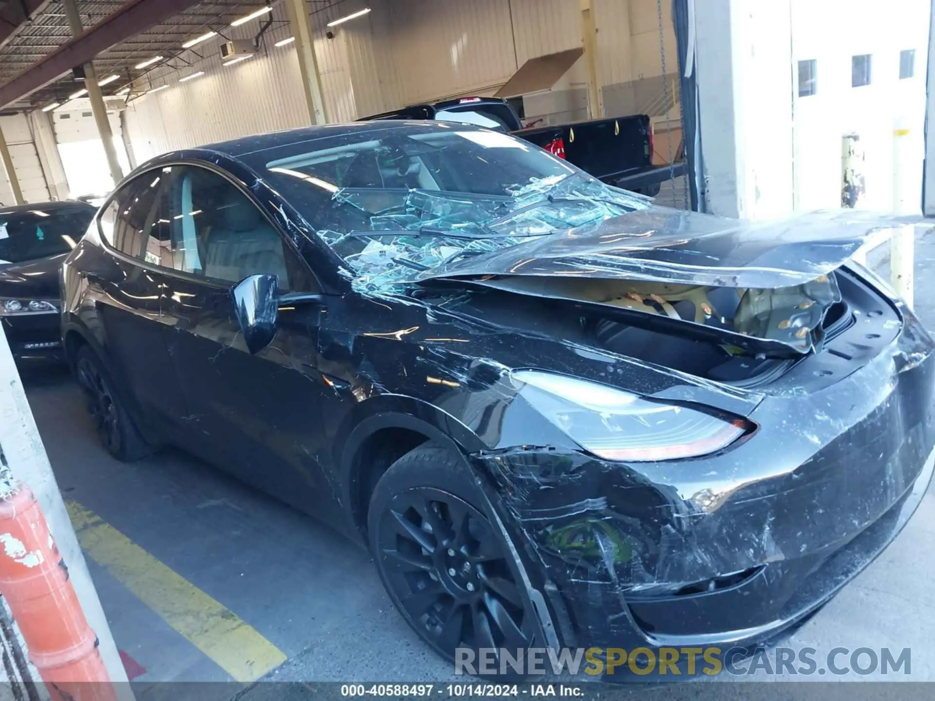 13 Фотография поврежденного автомобиля 7SAYGDEE3PF751442 TESLA MODEL Y 2023