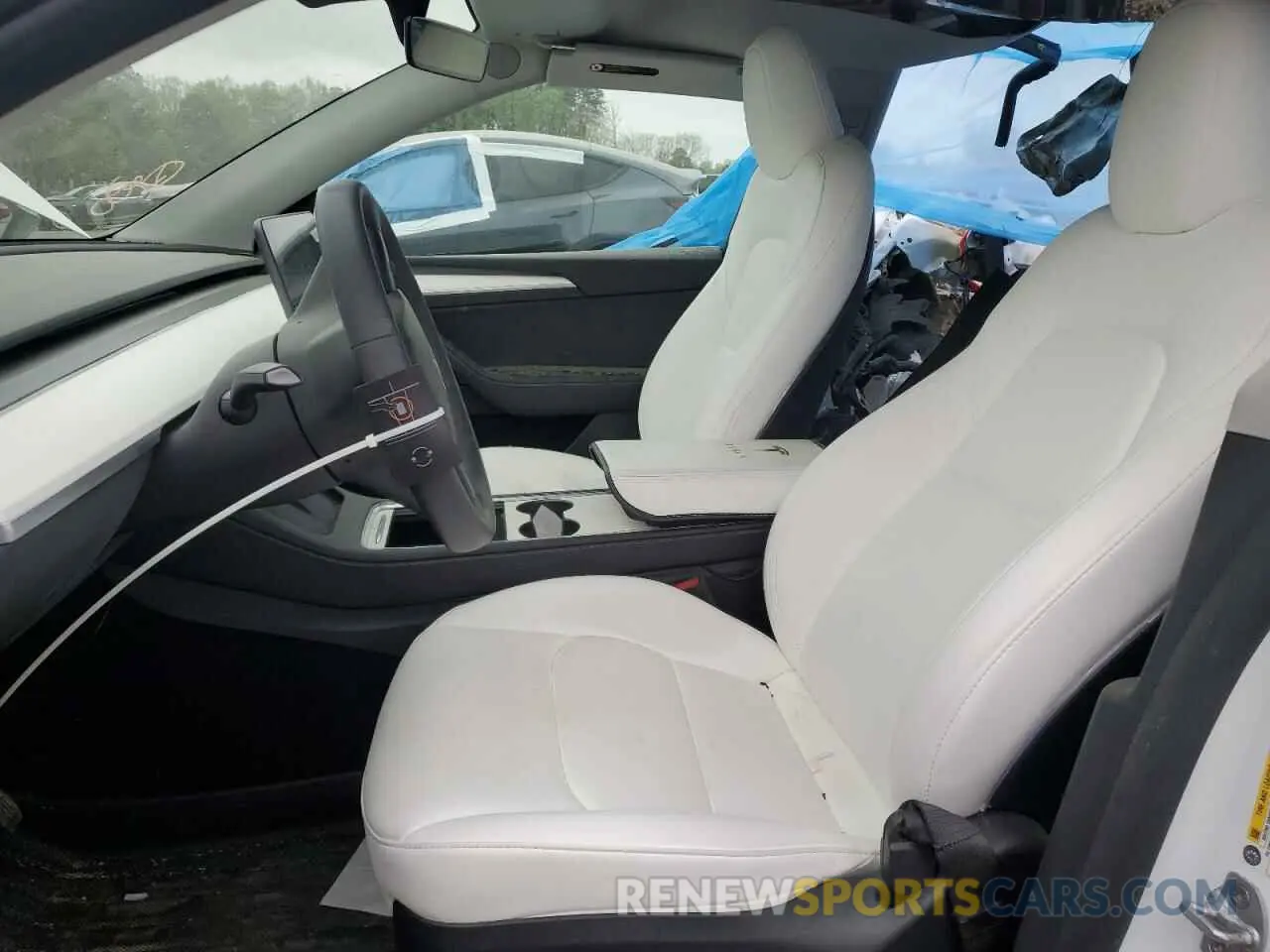 7 Photograph of a damaged car 7SAYGDEE3PF779919 TESLA MODEL Y 2023