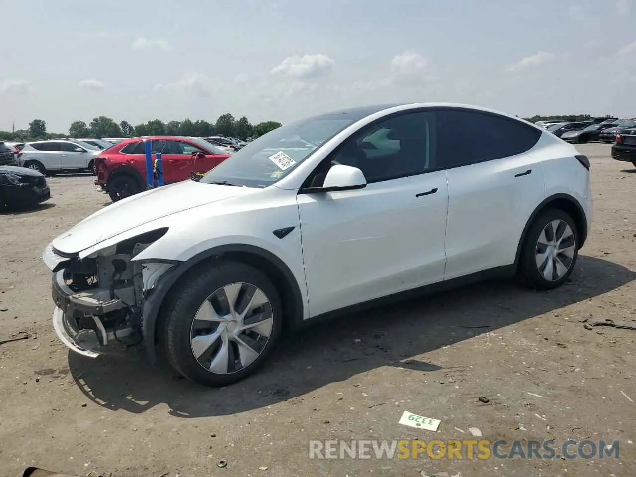 1 Photograph of a damaged car 7SAYGDEE3PF828732 TESLA MODEL Y 2023
