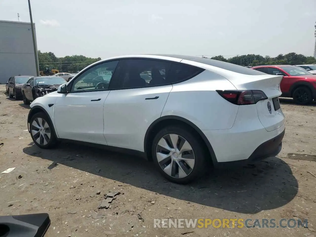 2 Photograph of a damaged car 7SAYGDEE3PF828732 TESLA MODEL Y 2023