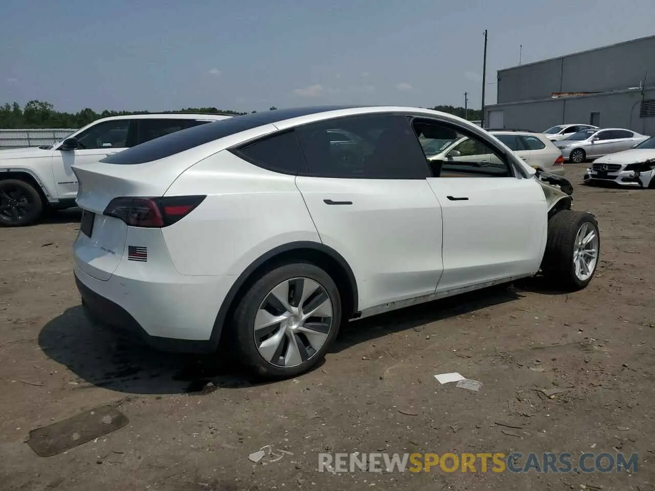 3 Photograph of a damaged car 7SAYGDEE3PF828732 TESLA MODEL Y 2023