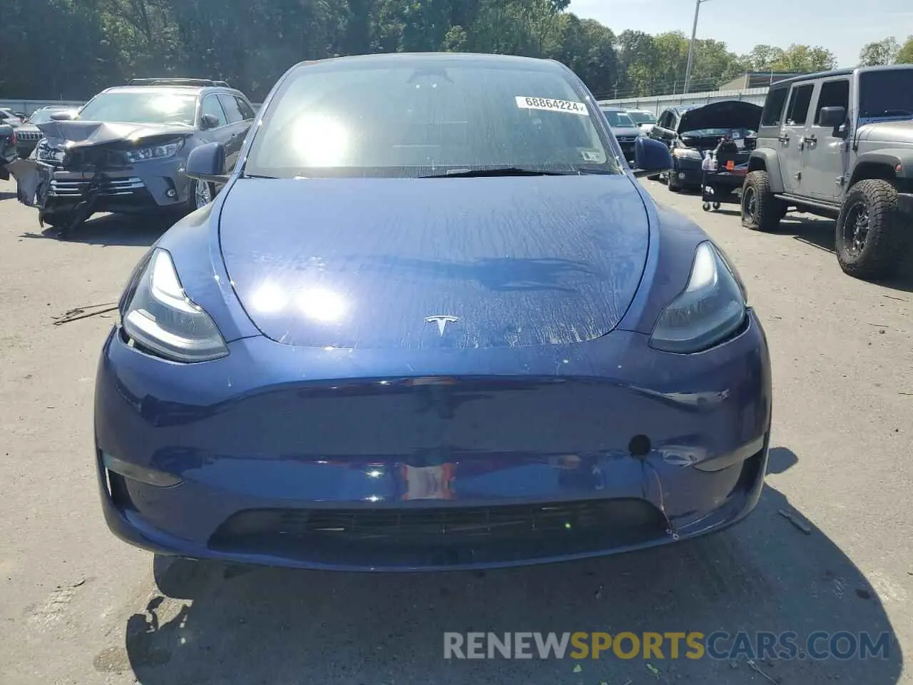 5 Photograph of a damaged car 7SAYGDEE3PF830156 TESLA MODEL Y 2023