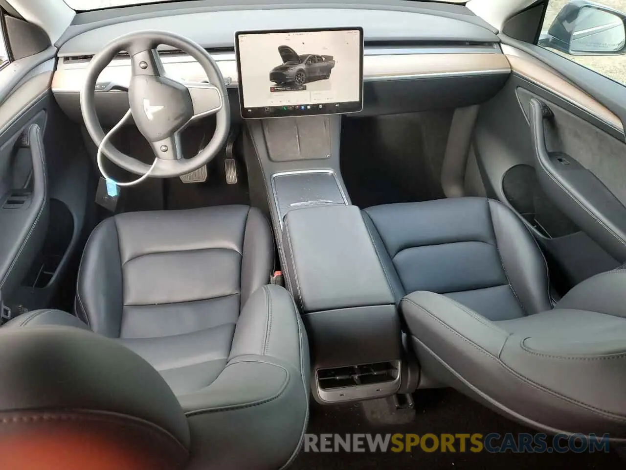 8 Photograph of a damaged car 7SAYGDEE3PF832005 TESLA MODEL Y 2023