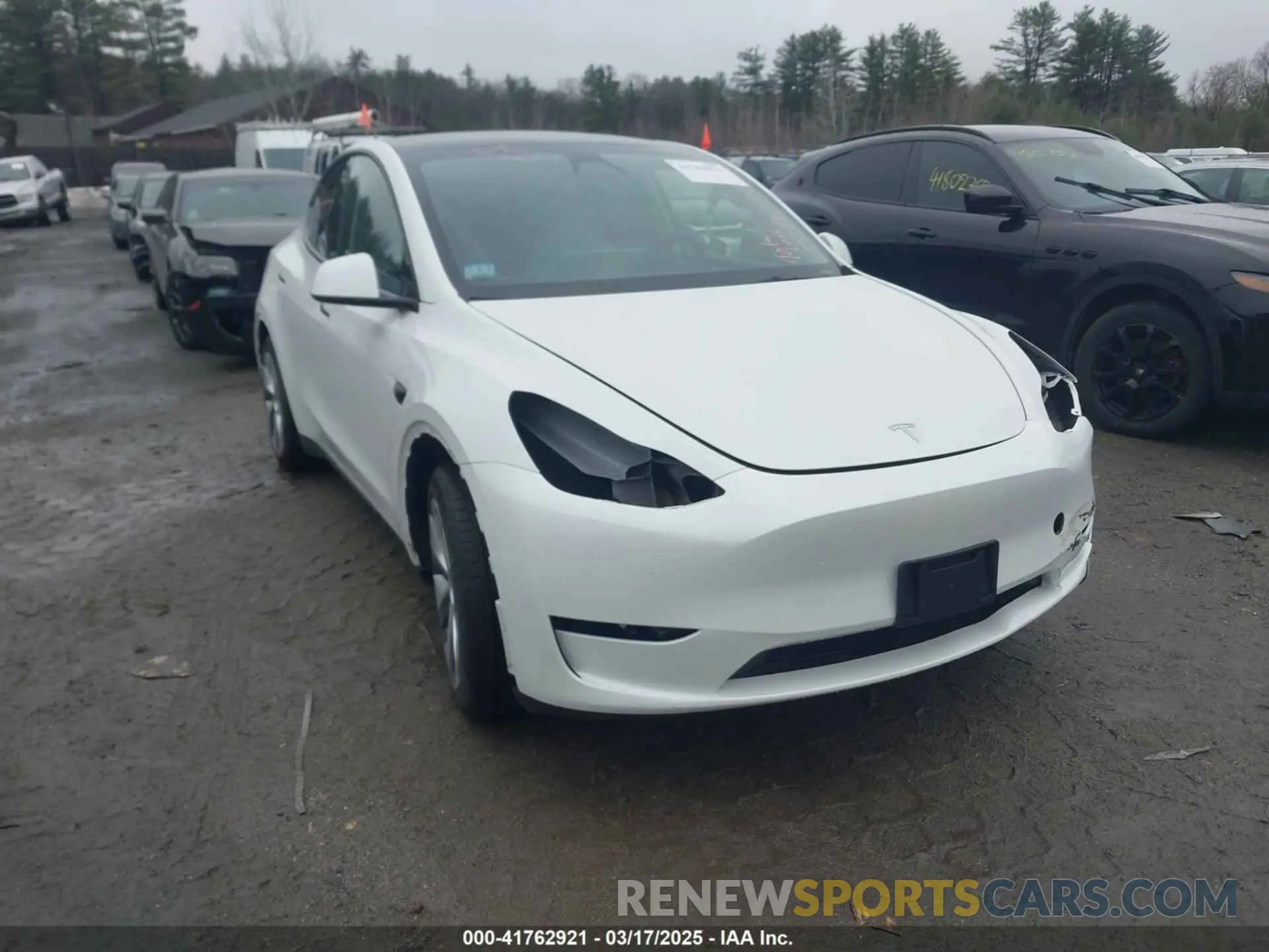 1 Photograph of a damaged car 7SAYGDEE3PF857633 TESLA MODEL Y 2023