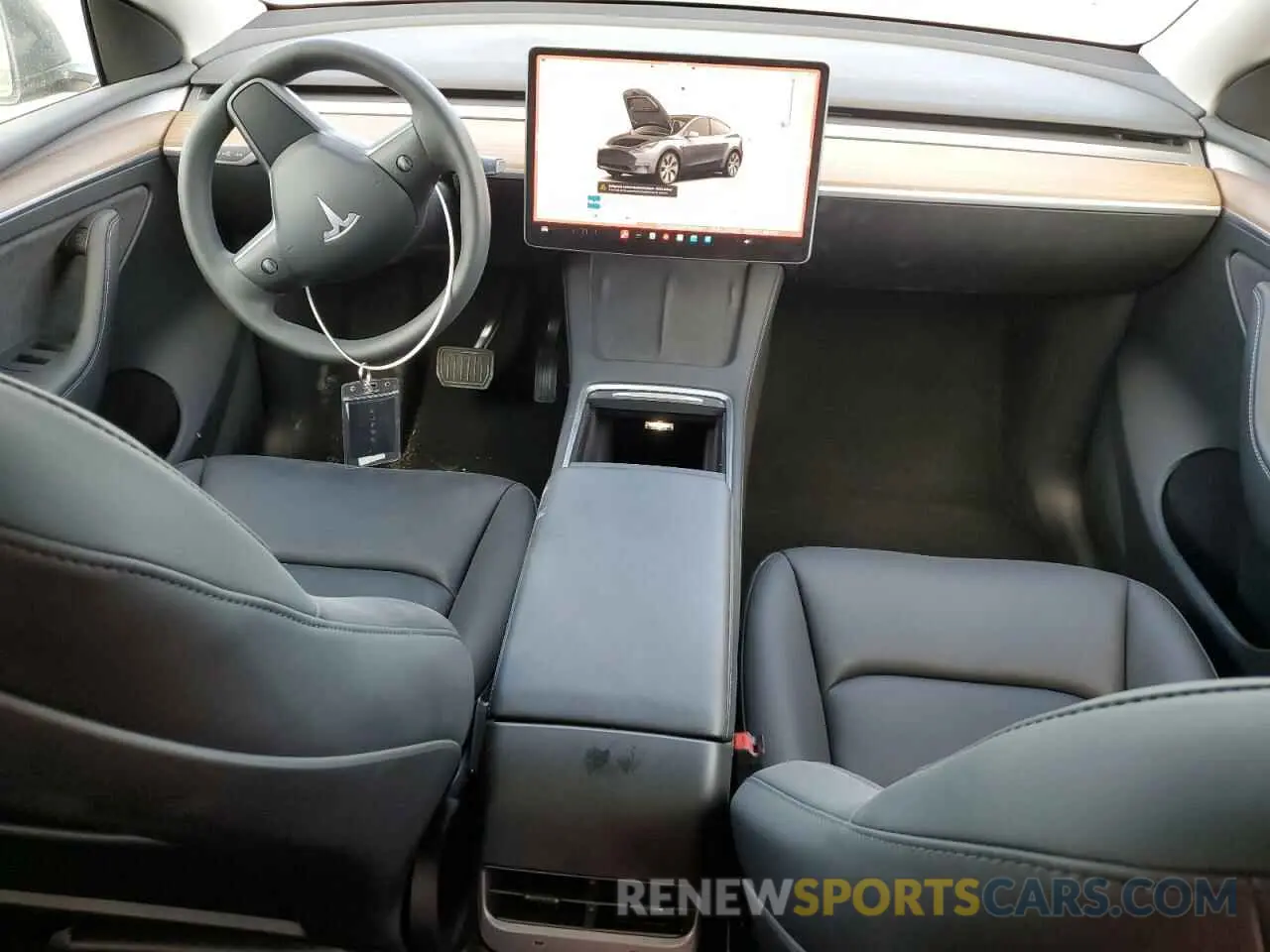8 Photograph of a damaged car 7SAYGDEE3PF865697 TESLA MODEL Y 2023
