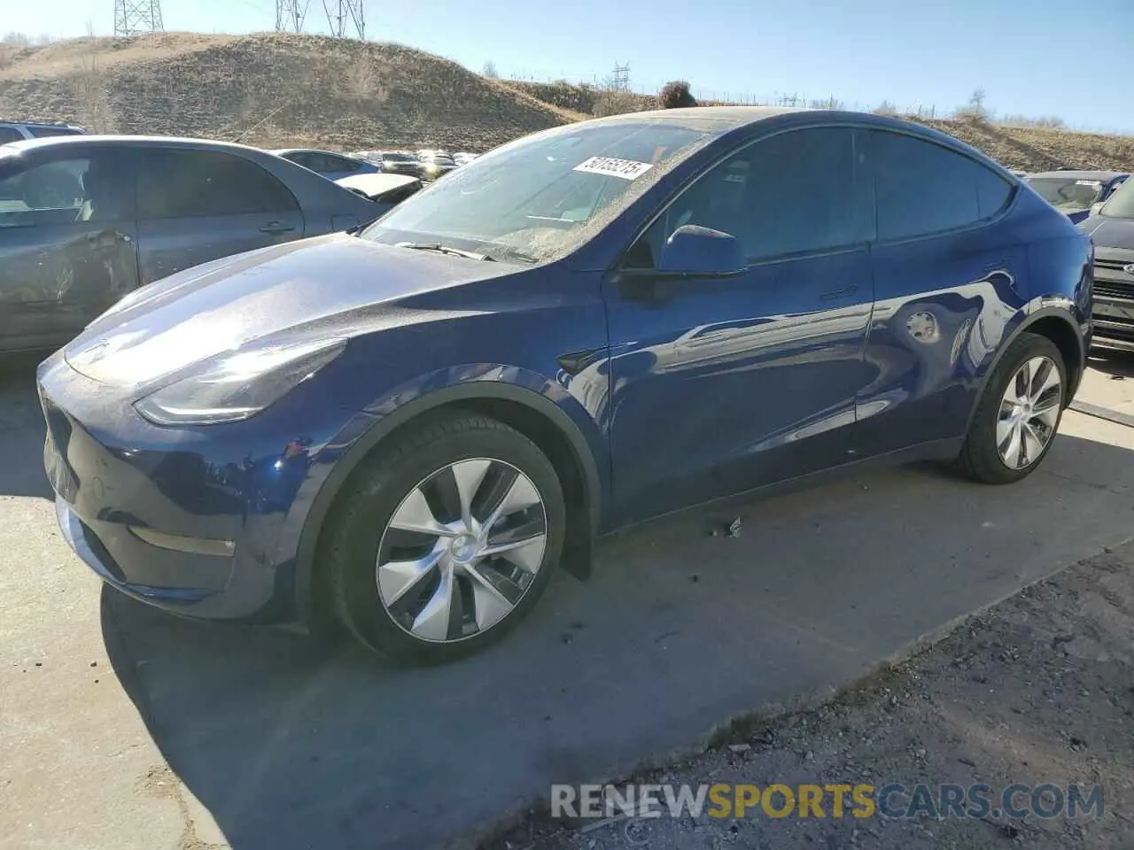 1 Photograph of a damaged car 7SAYGDEE3PF877073 TESLA MODEL Y 2023