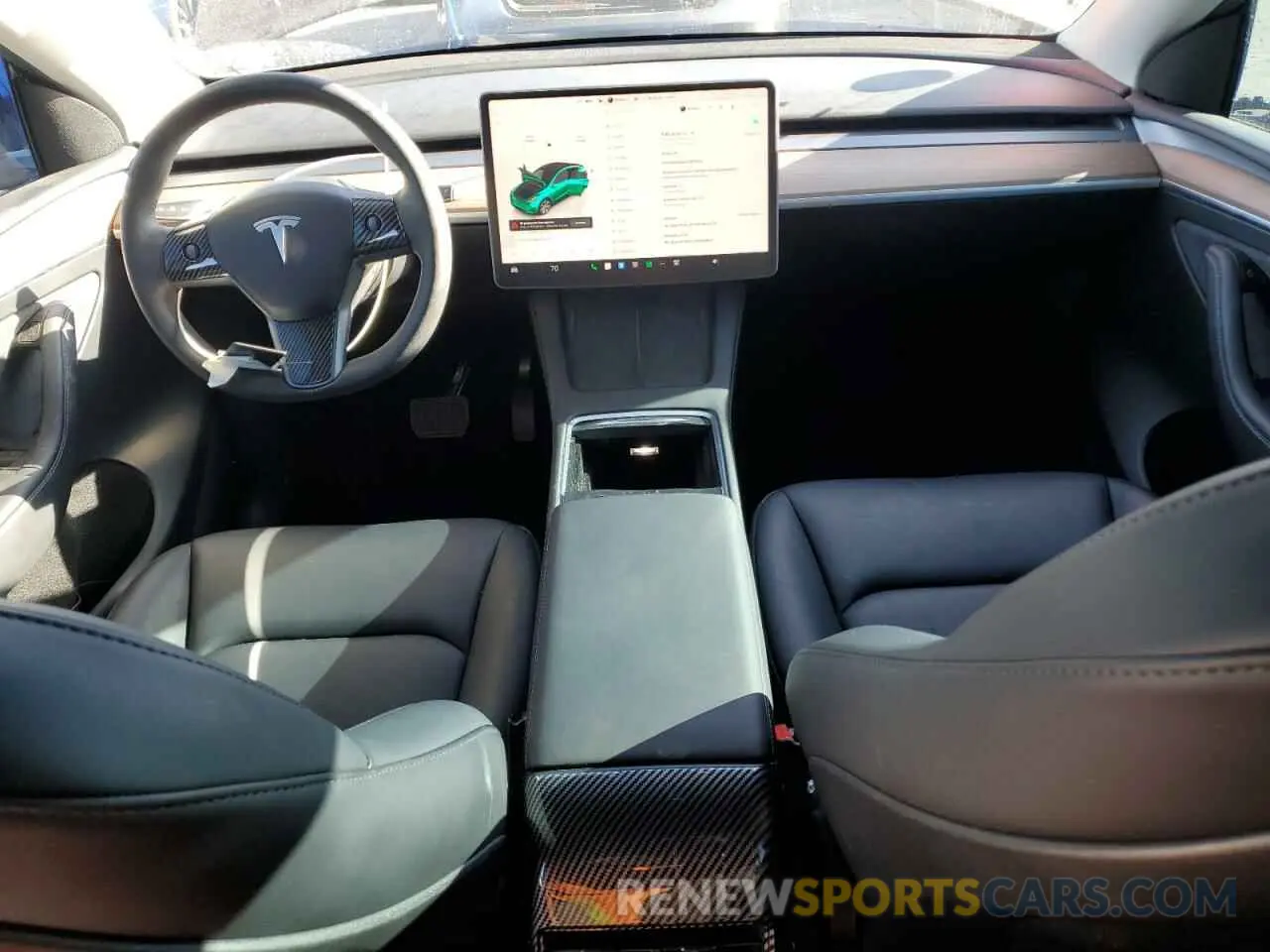8 Photograph of a damaged car 7SAYGDEE3PF877073 TESLA MODEL Y 2023