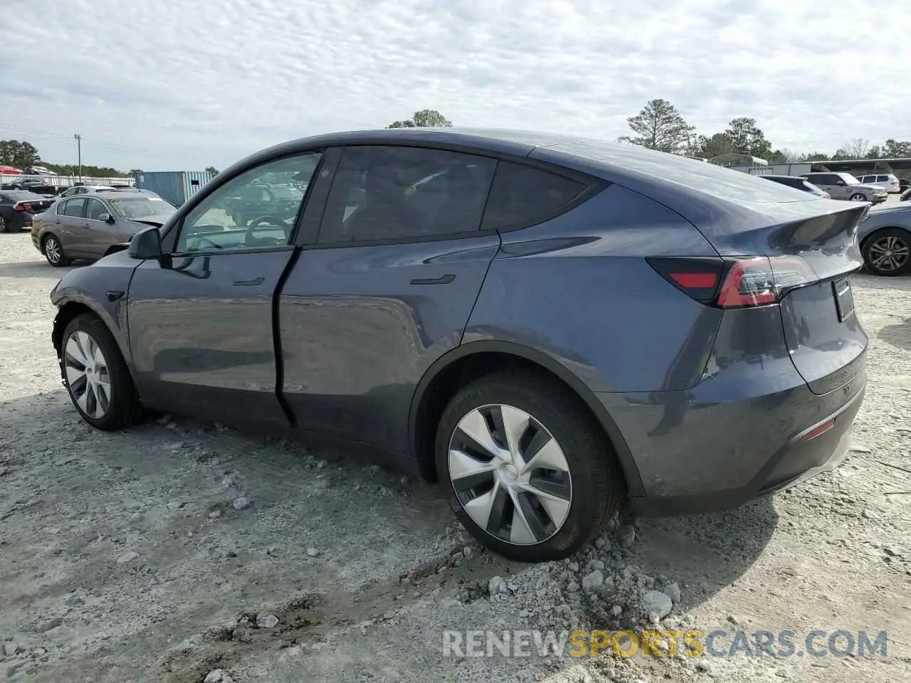 2 Фотография поврежденного автомобиля 7SAYGDEE3PF880054 TESLA MODEL Y 2023
