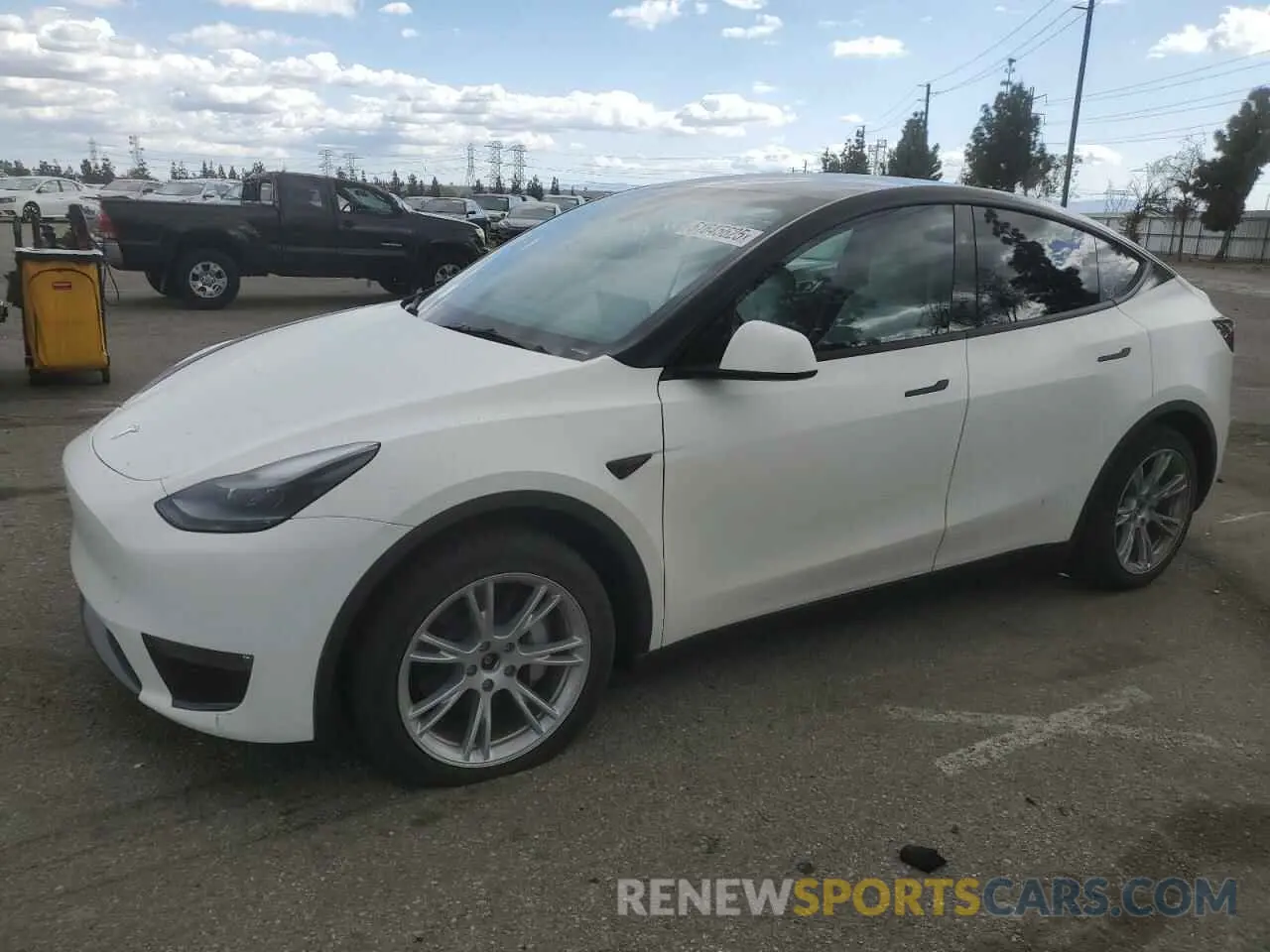1 Фотография поврежденного автомобиля 7SAYGDEE3PF916132 TESLA MODEL Y 2023