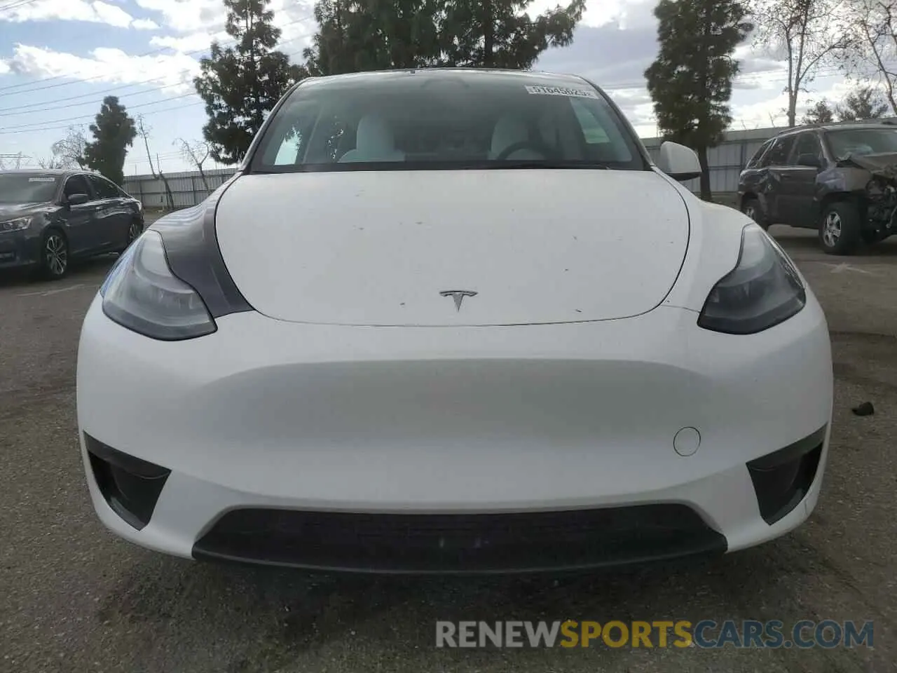 5 Фотография поврежденного автомобиля 7SAYGDEE3PF916132 TESLA MODEL Y 2023