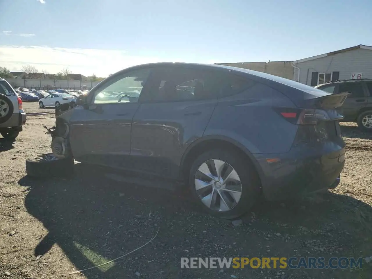 2 Photograph of a damaged car 7SAYGDEE4PA023884 TESLA MODEL Y 2023