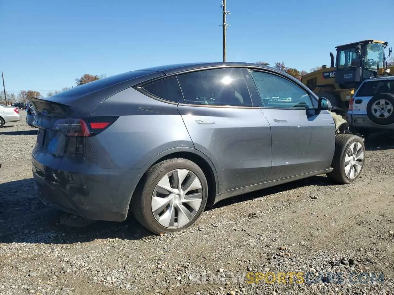 3 Photograph of a damaged car 7SAYGDEE4PA023884 TESLA MODEL Y 2023