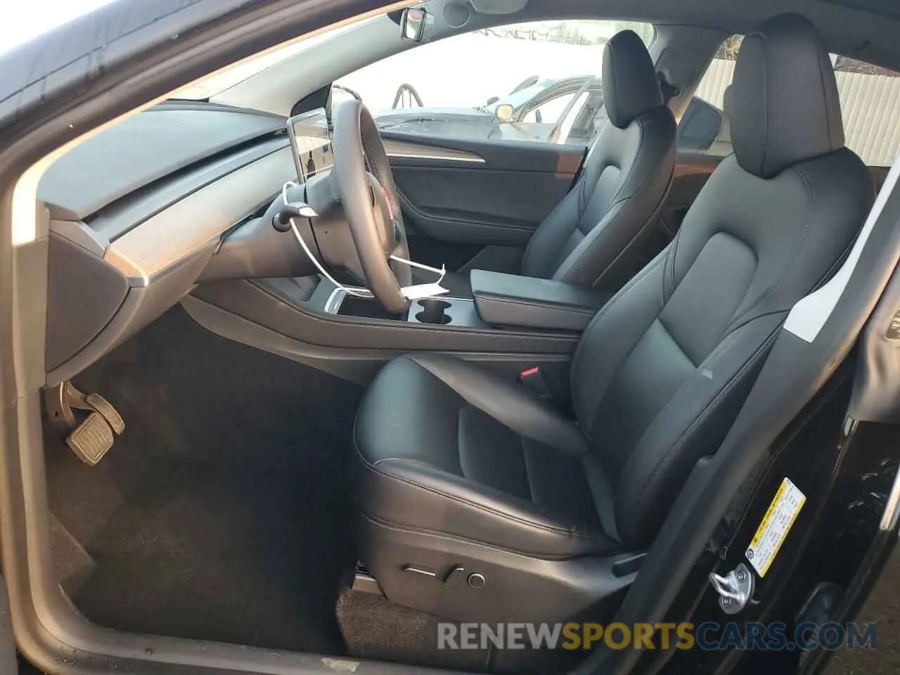 7 Photograph of a damaged car 7SAYGDEE4PA025344 TESLA MODEL Y 2023