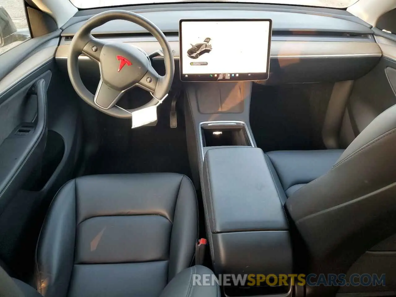 8 Photograph of a damaged car 7SAYGDEE4PA025344 TESLA MODEL Y 2023