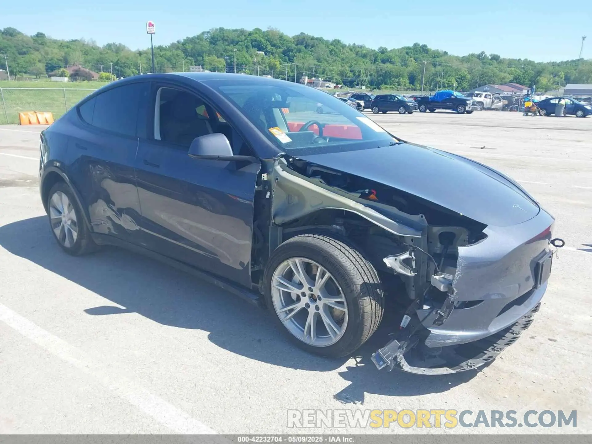 1 Photograph of a damaged car 7SAYGDEE4PA037218 TESLA MODEL Y 2023