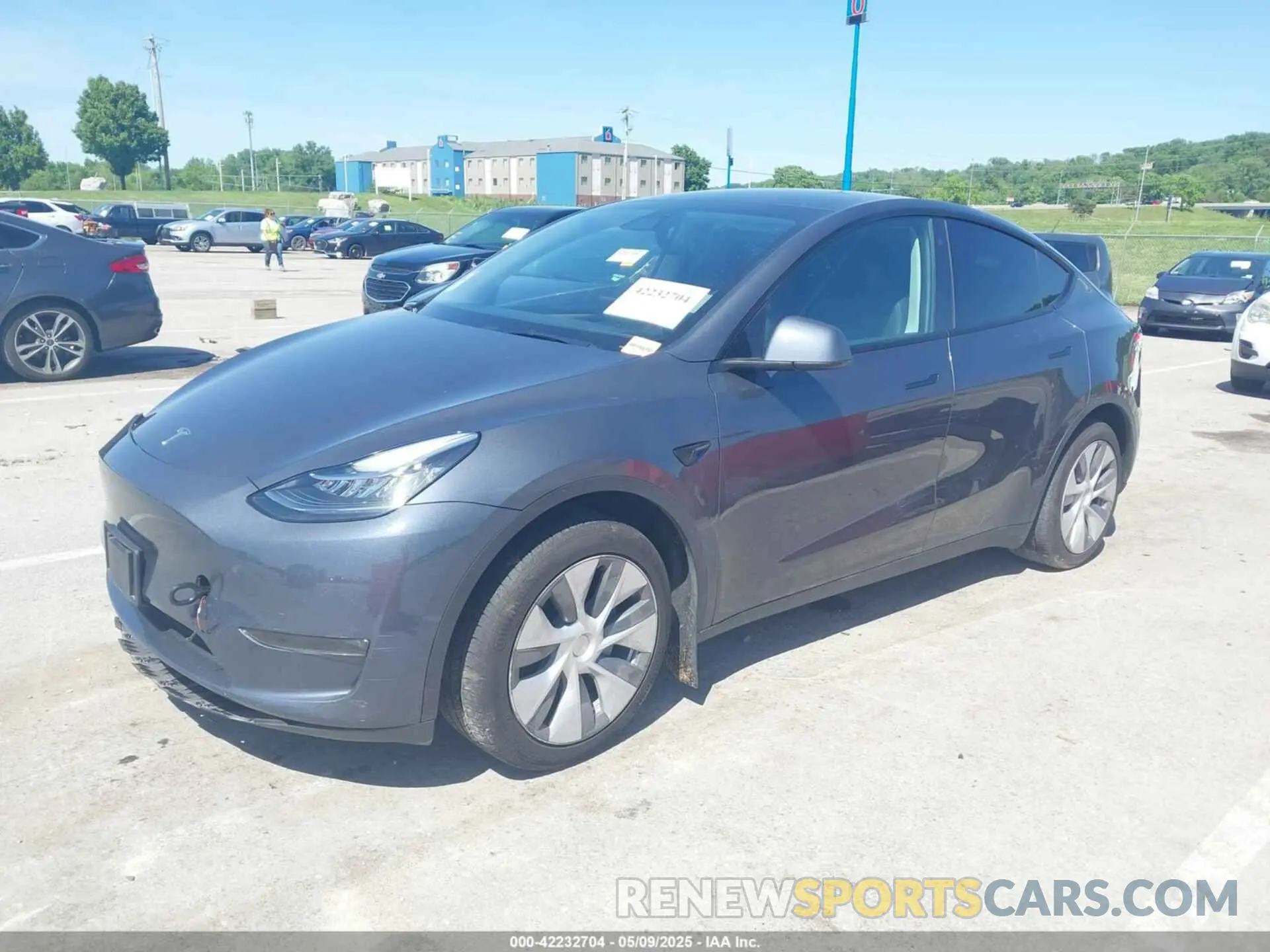 2 Photograph of a damaged car 7SAYGDEE4PA037218 TESLA MODEL Y 2023