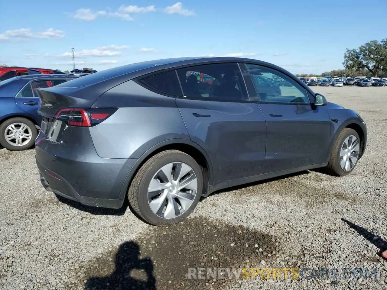 3 Photograph of a damaged car 7SAYGDEE4PA041639 TESLA MODEL Y 2023