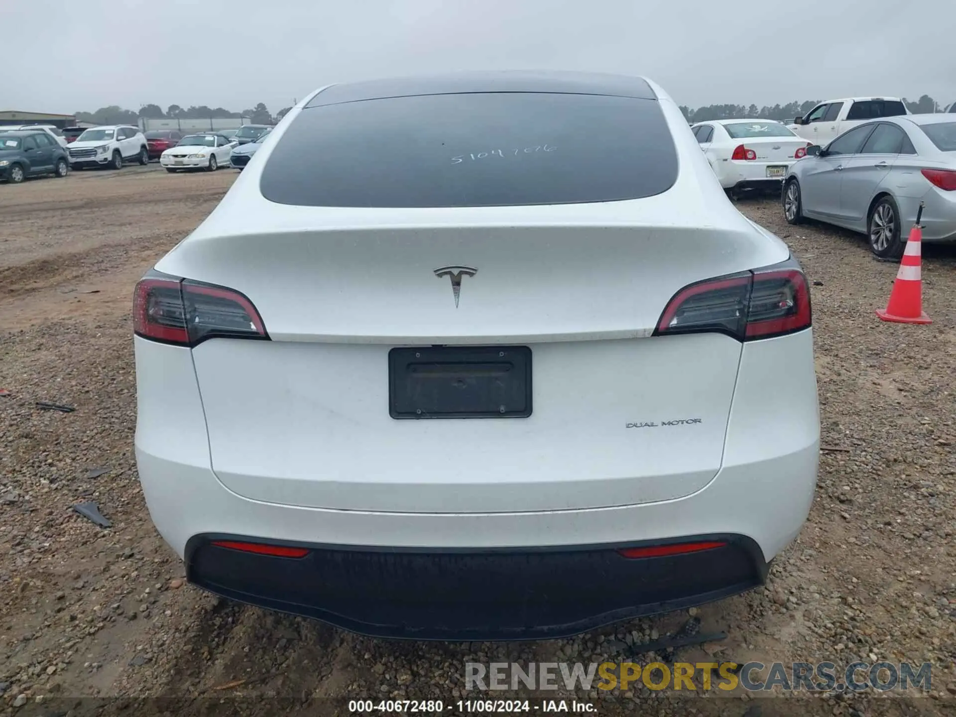 16 Фотография поврежденного автомобиля 7SAYGDEE4PA044556 TESLA MODEL Y 2023