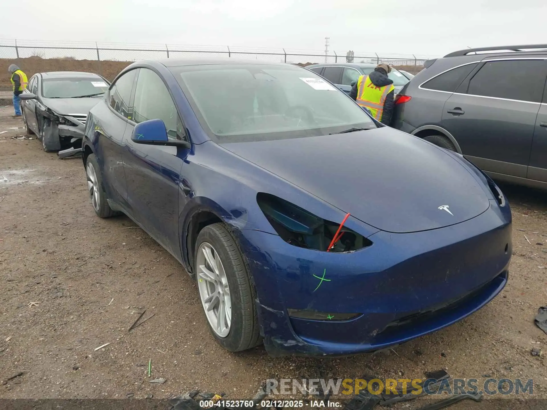 6 Photograph of a damaged car 7SAYGDEE4PA064743 TESLA MODEL Y 2023