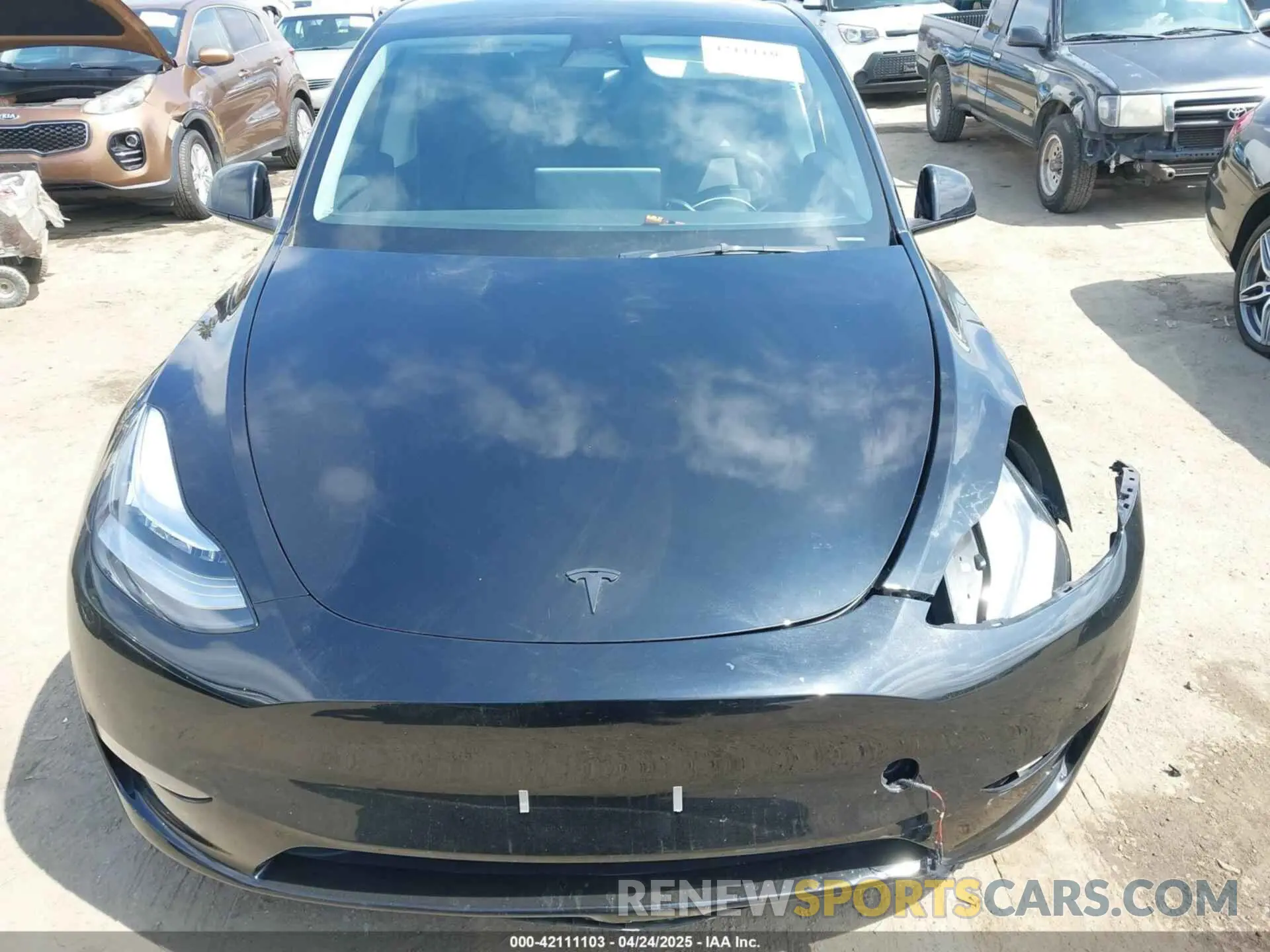 12 Фотография поврежденного автомобиля 7SAYGDEE4PA073166 TESLA MODEL Y 2023