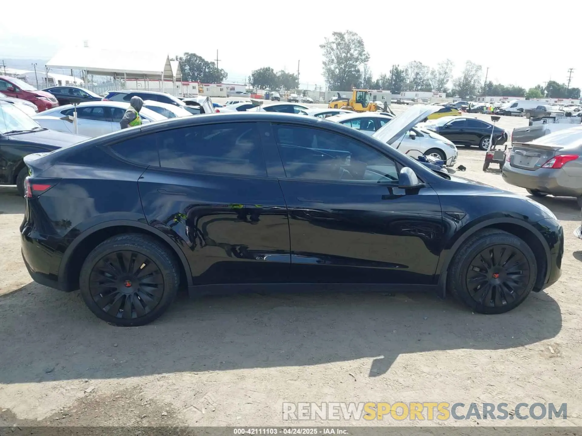 13 Фотография поврежденного автомобиля 7SAYGDEE4PA073166 TESLA MODEL Y 2023