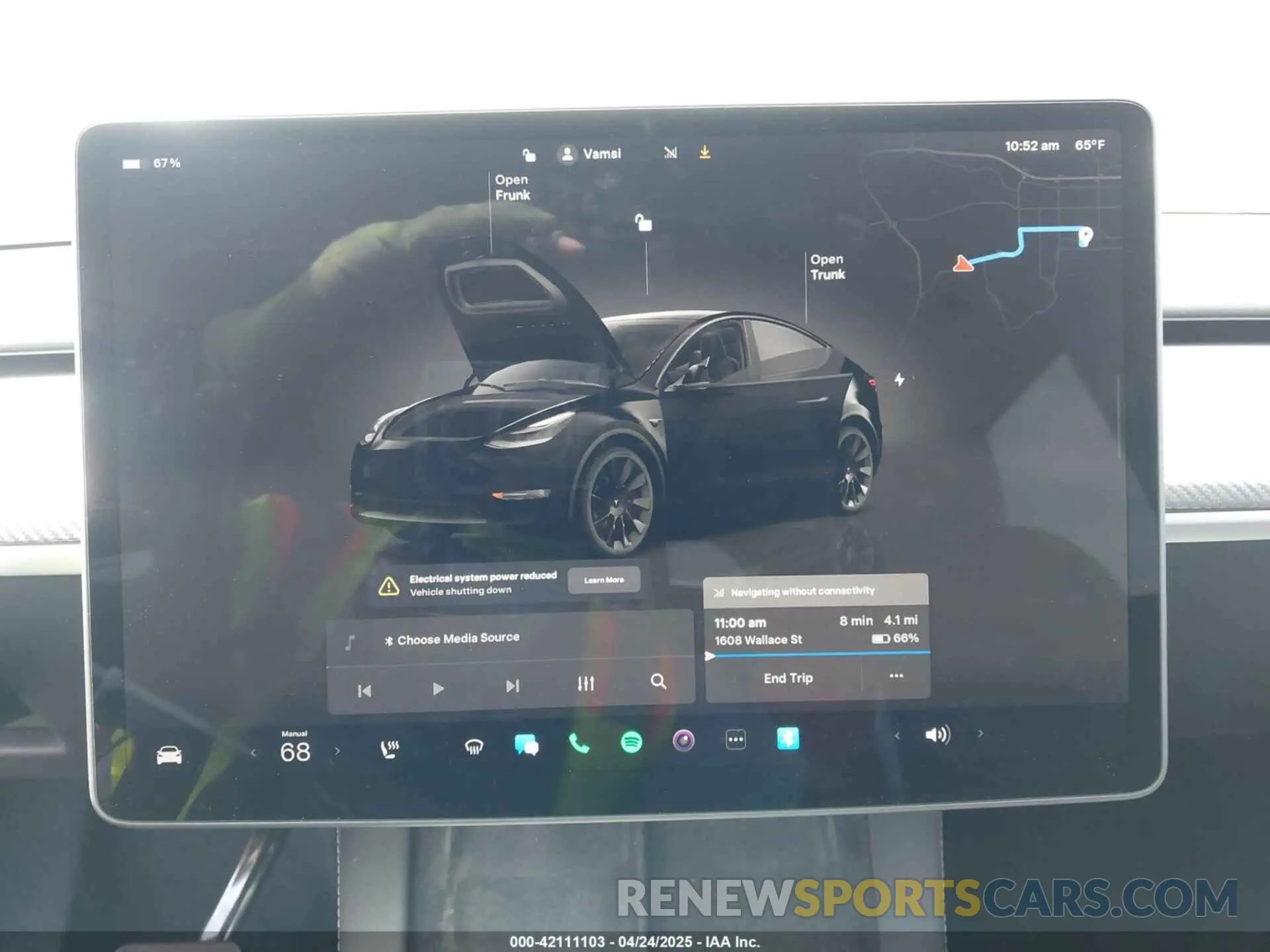 18 Фотография поврежденного автомобиля 7SAYGDEE4PA073166 TESLA MODEL Y 2023