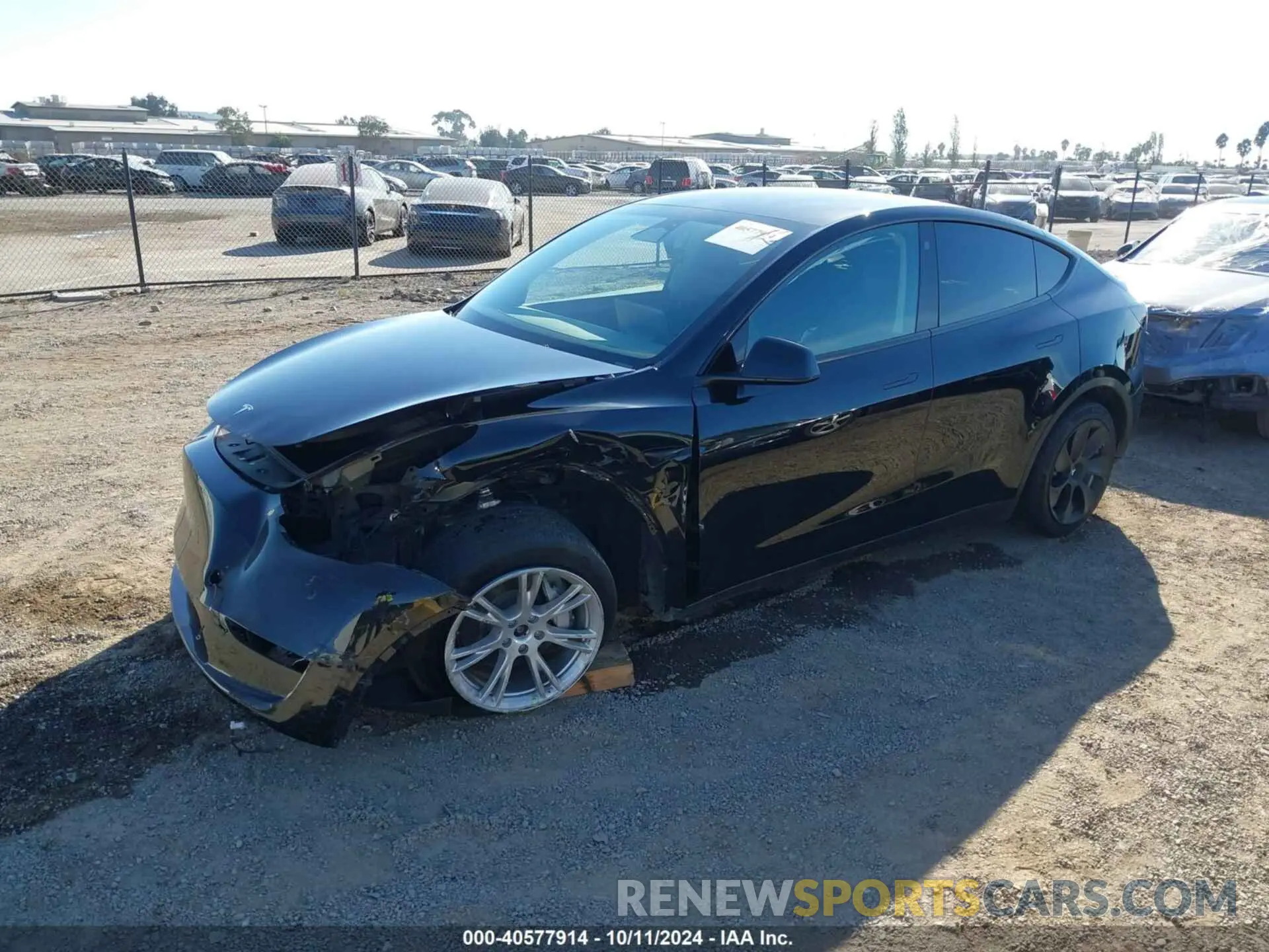 2 Фотография поврежденного автомобиля 7SAYGDEE4PA082336 TESLA MODEL Y 2023