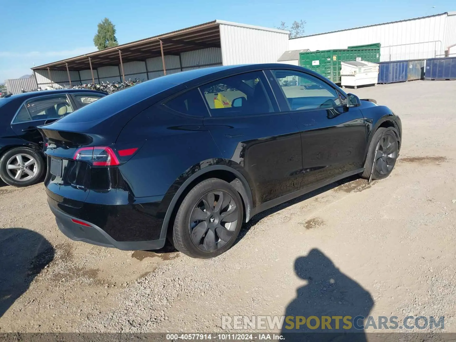 4 Фотография поврежденного автомобиля 7SAYGDEE4PA082336 TESLA MODEL Y 2023