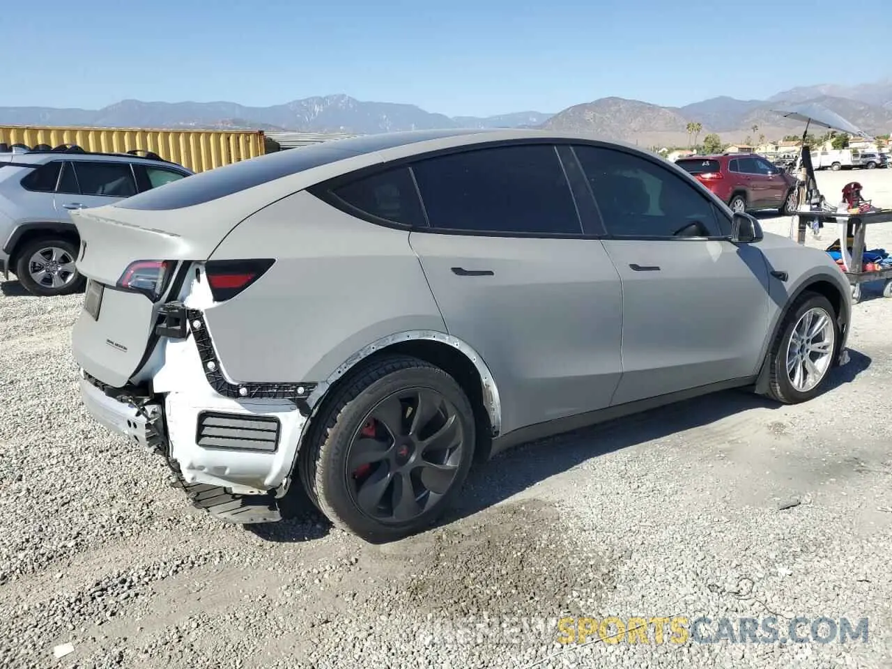3 Photograph of a damaged car 7SAYGDEE4PA096382 TESLA MODEL Y 2023