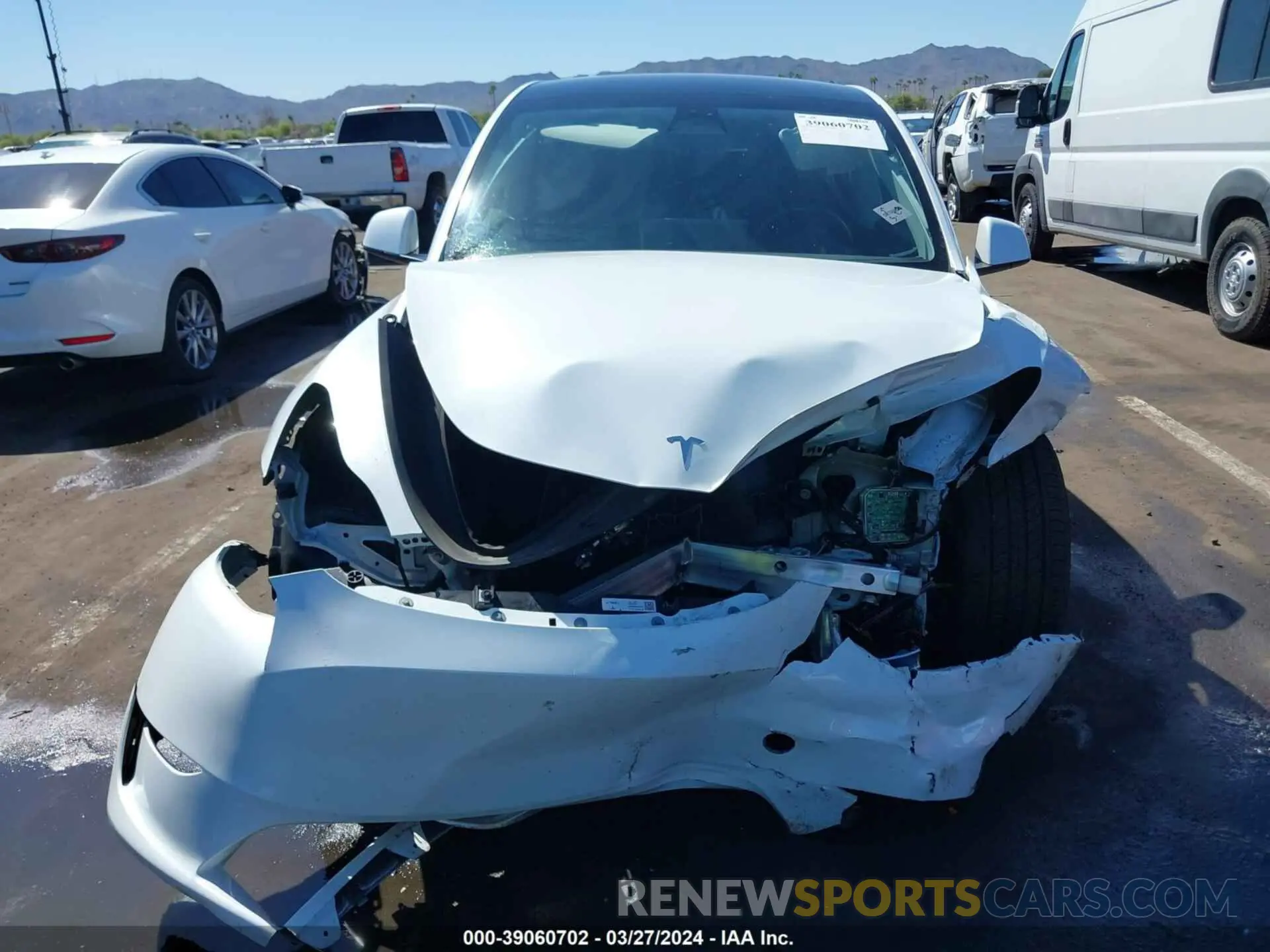 13 Photograph of a damaged car 7SAYGDEE4PA108062 TESLA MODEL Y 2023