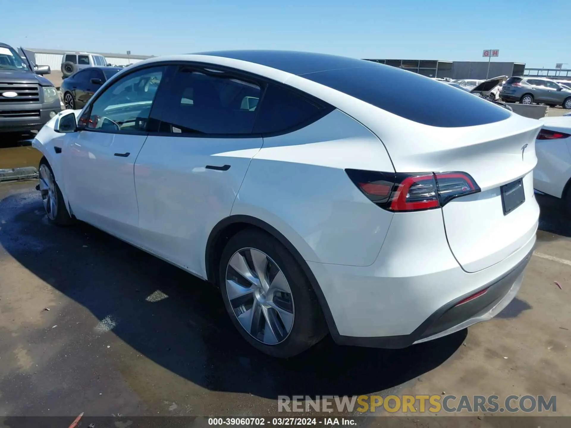 3 Photograph of a damaged car 7SAYGDEE4PA108062 TESLA MODEL Y 2023