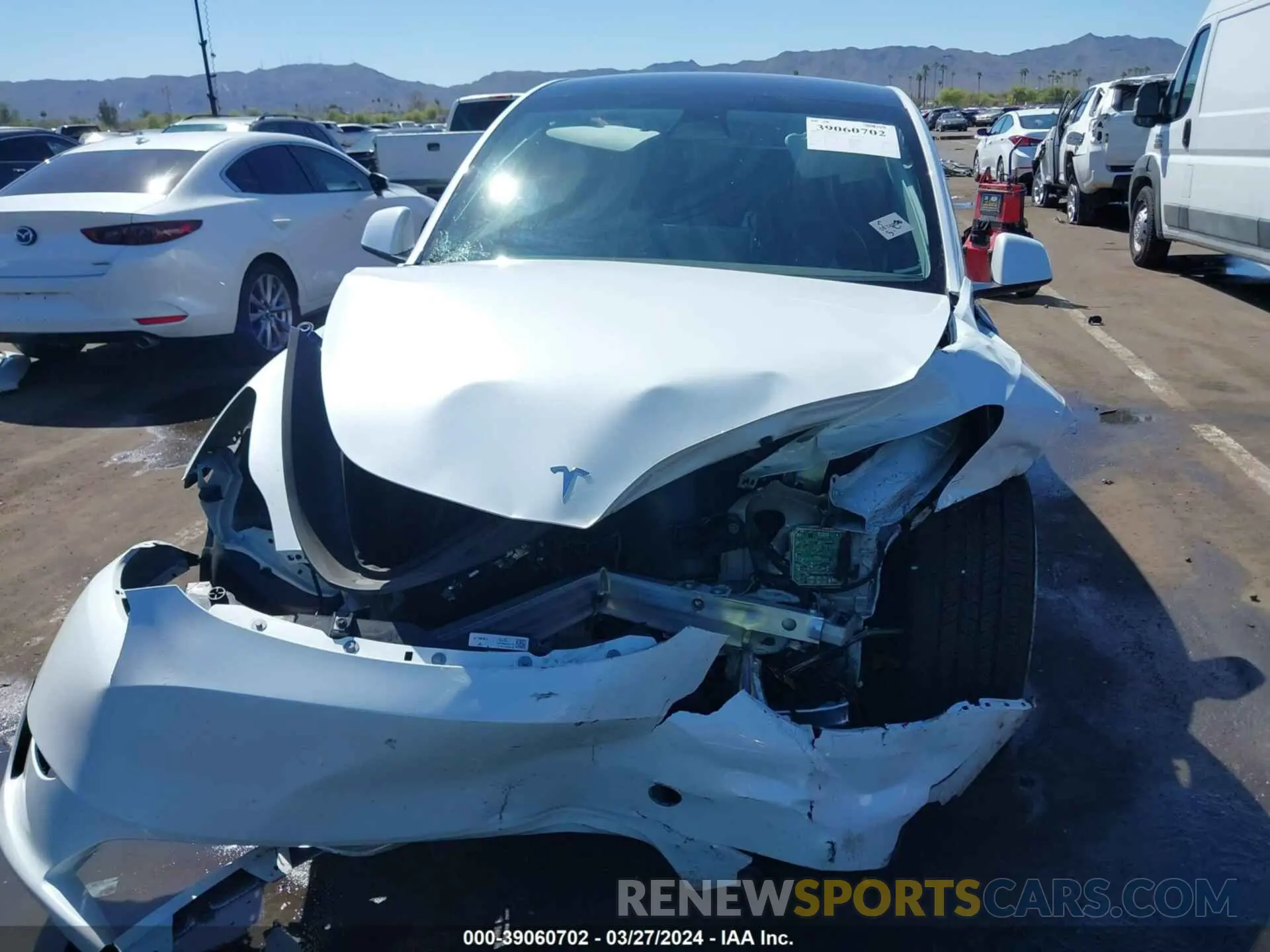 6 Photograph of a damaged car 7SAYGDEE4PA108062 TESLA MODEL Y 2023