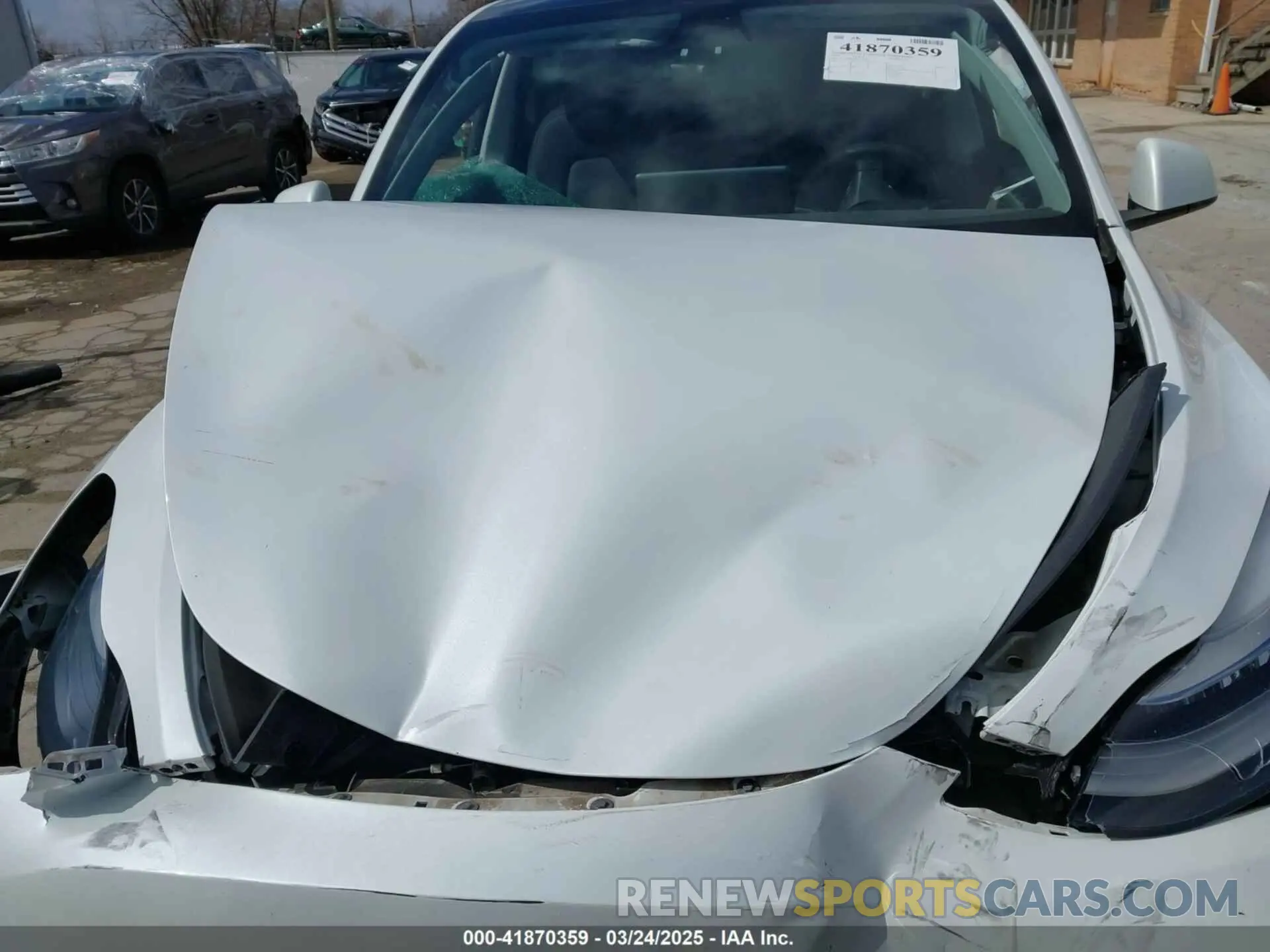 10 Photograph of a damaged car 7SAYGDEE4PA119854 TESLA MODEL Y 2023