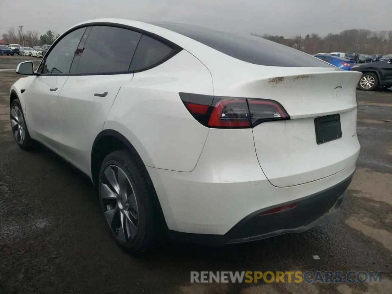 2 Фотография поврежденного автомобиля 7SAYGDEE4PA121359 TESLA MODEL Y 2023