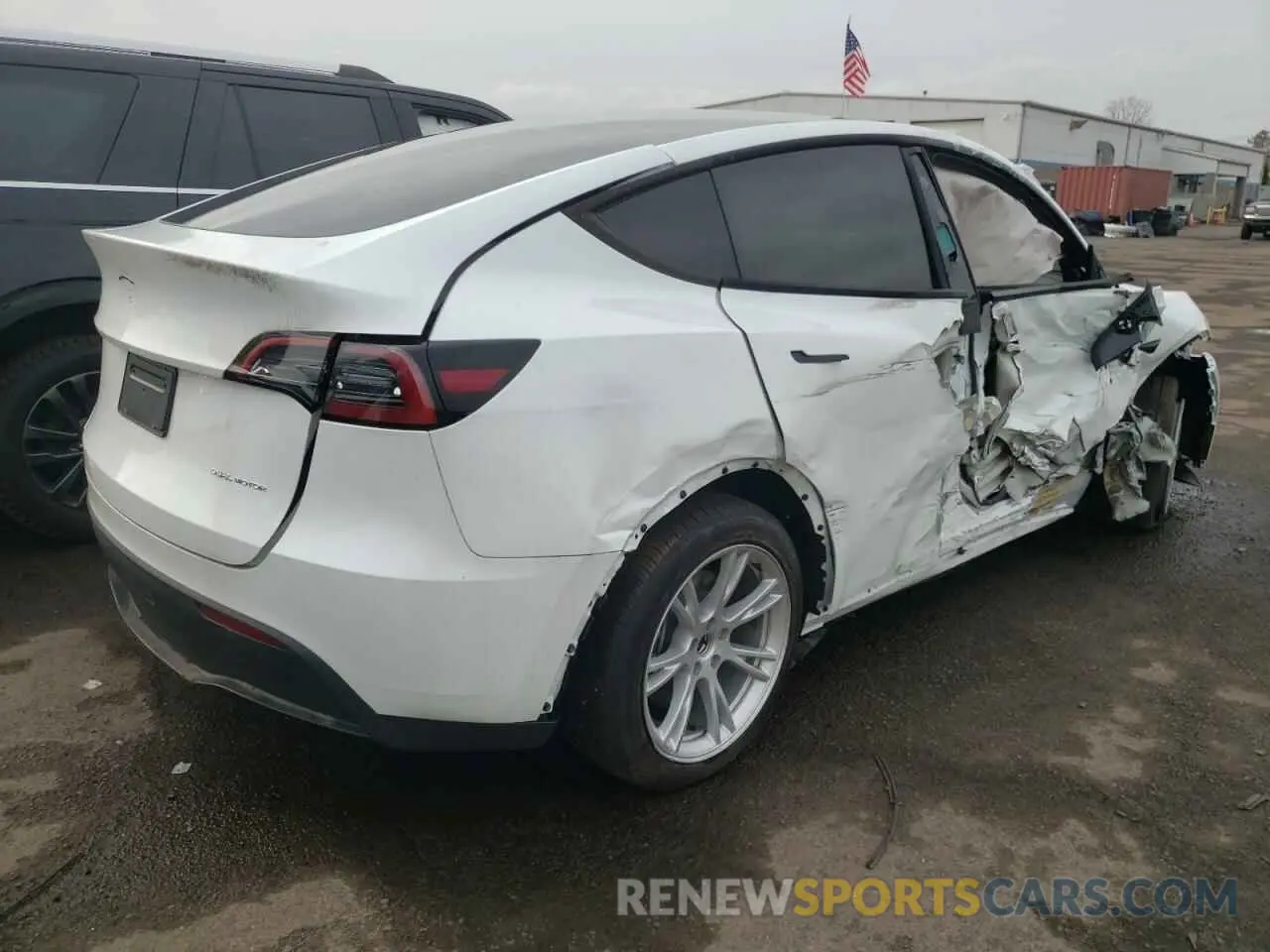 3 Фотография поврежденного автомобиля 7SAYGDEE4PA121359 TESLA MODEL Y 2023