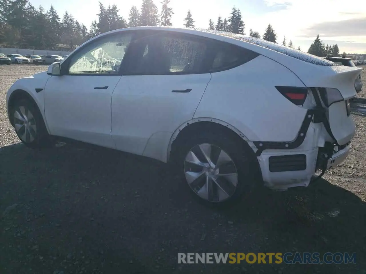 2 Photograph of a damaged car 7SAYGDEE4PA125640 TESLA MODEL Y 2023