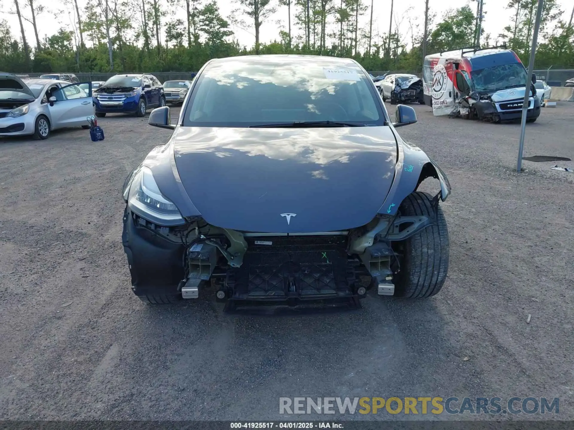 12 Фотография поврежденного автомобиля 7SAYGDEE4PA139277 TESLA MODEL Y 2023